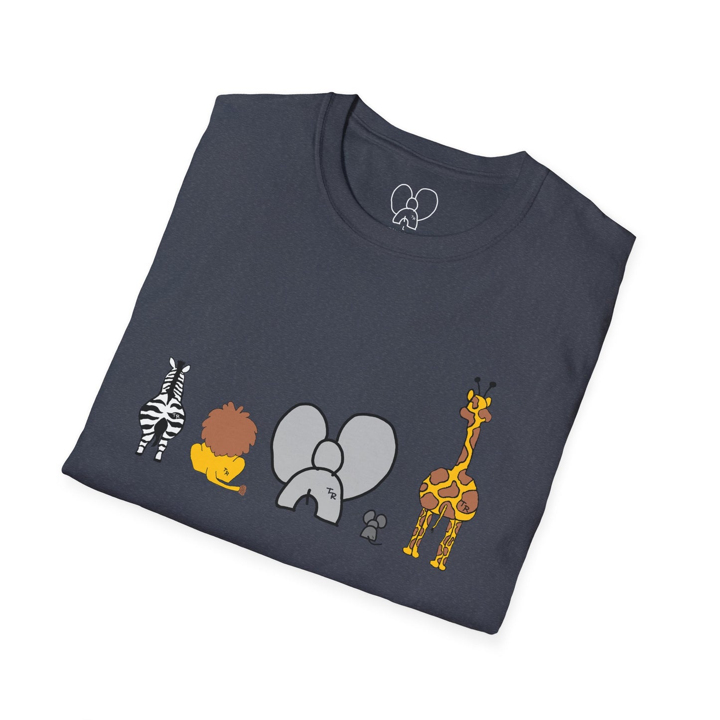 Animal Band Graphic T-Shirt, Cute Zoo Animal Tee, Unisex T-Shirt, Birthday Gift, Fun, Family, Party Outfit, Adventure Shirt