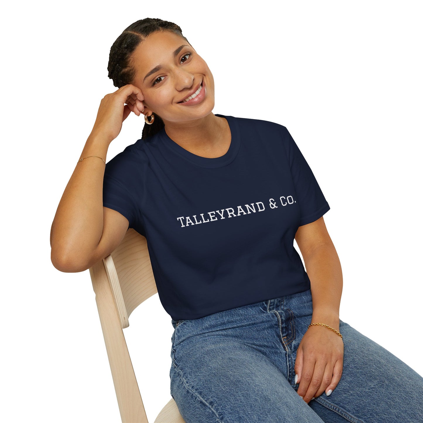 Classic Unisex Softstyle T-Shirt with Talleyrand & Co. Design, Casual Wear, Gift Idea, Everyday Basics, Trendy Fashion, Unisex Tee