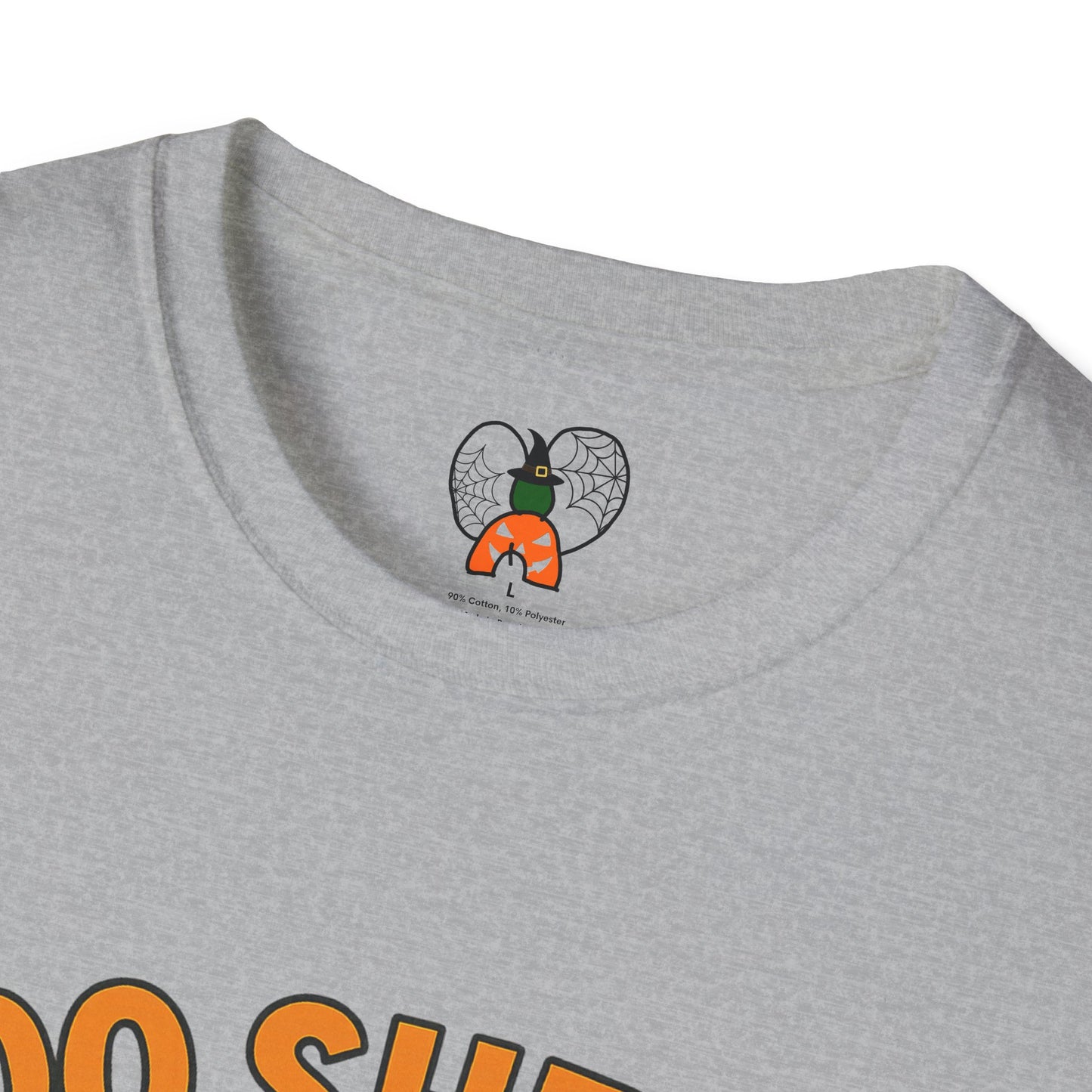 Halloween Boo Sheet T-Shirt, Unisex Softstyle Tee, Funny Halloween Shirt, Fall Festive Apparel, Ghost Themed Gift