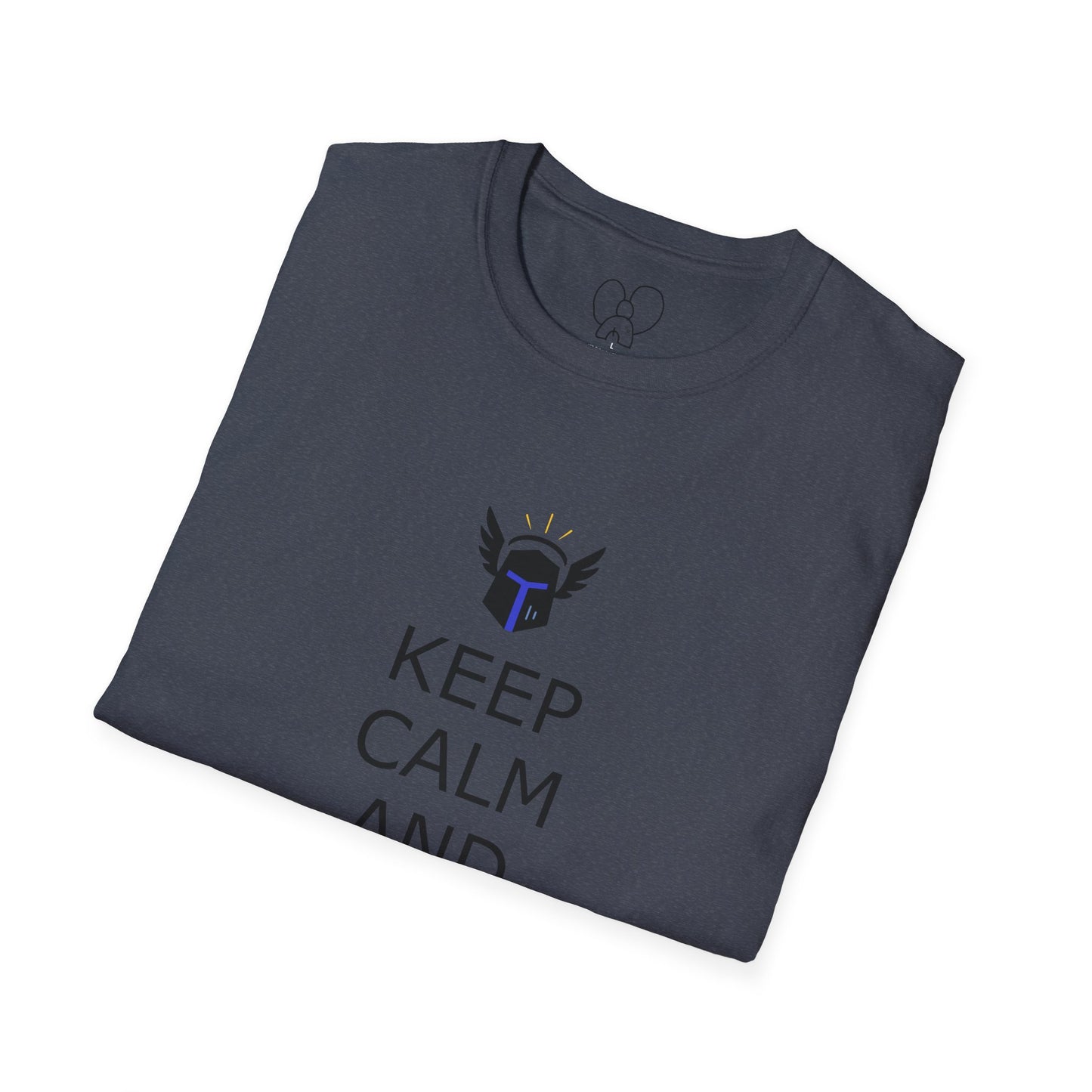 Keep Calm and Paladin On T-Shirt, Unisex Gaming Tee, Geeky Shirt, D&D Apparel, Casual Gift for Gamers, Unique Fantasy Merch