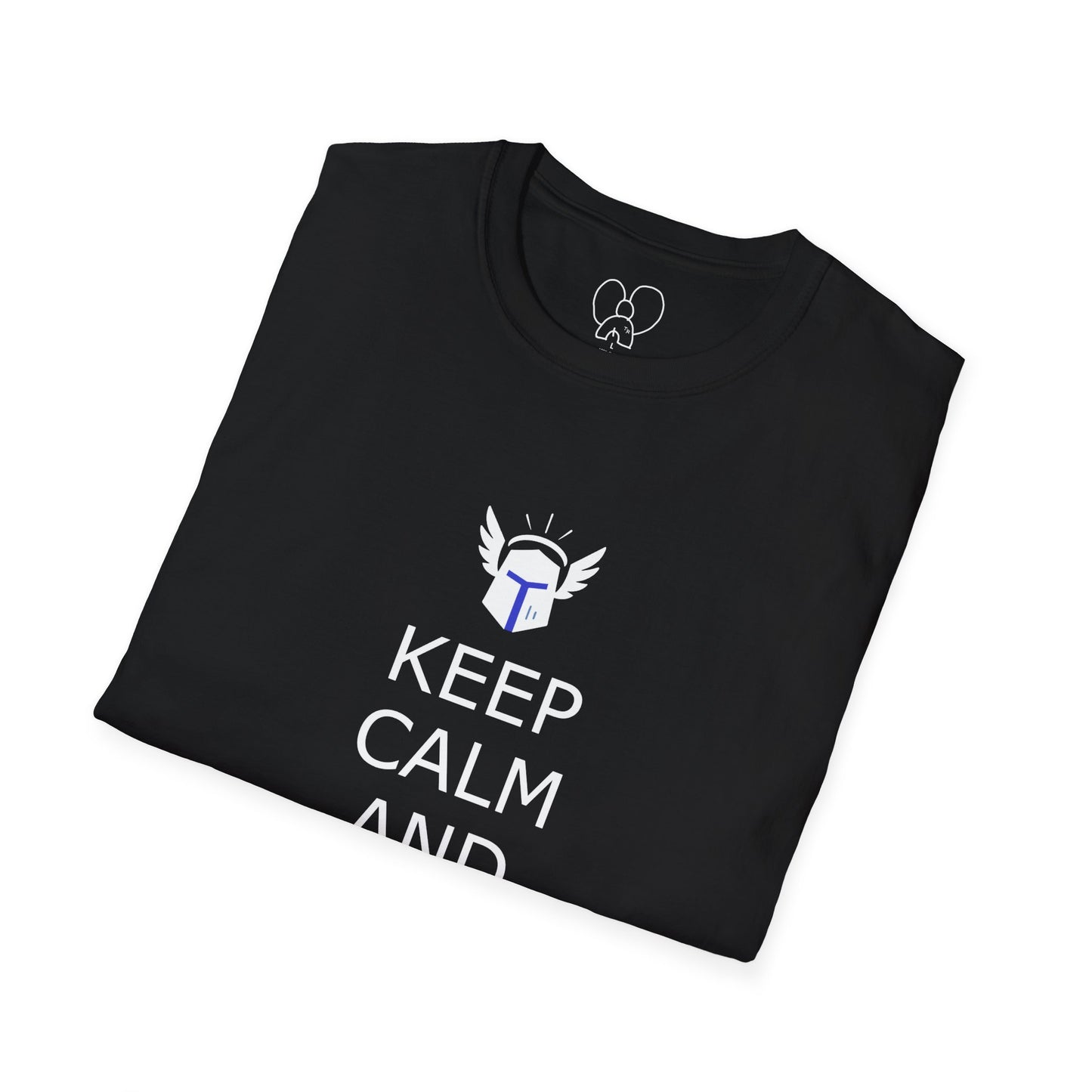 Keep Calm and Paladin On T-Shirt, Unisex Gaming Tee, Geeky Shirt, D&D Apparel, Casual Gift for Gamers, Unique Fantasy Merch