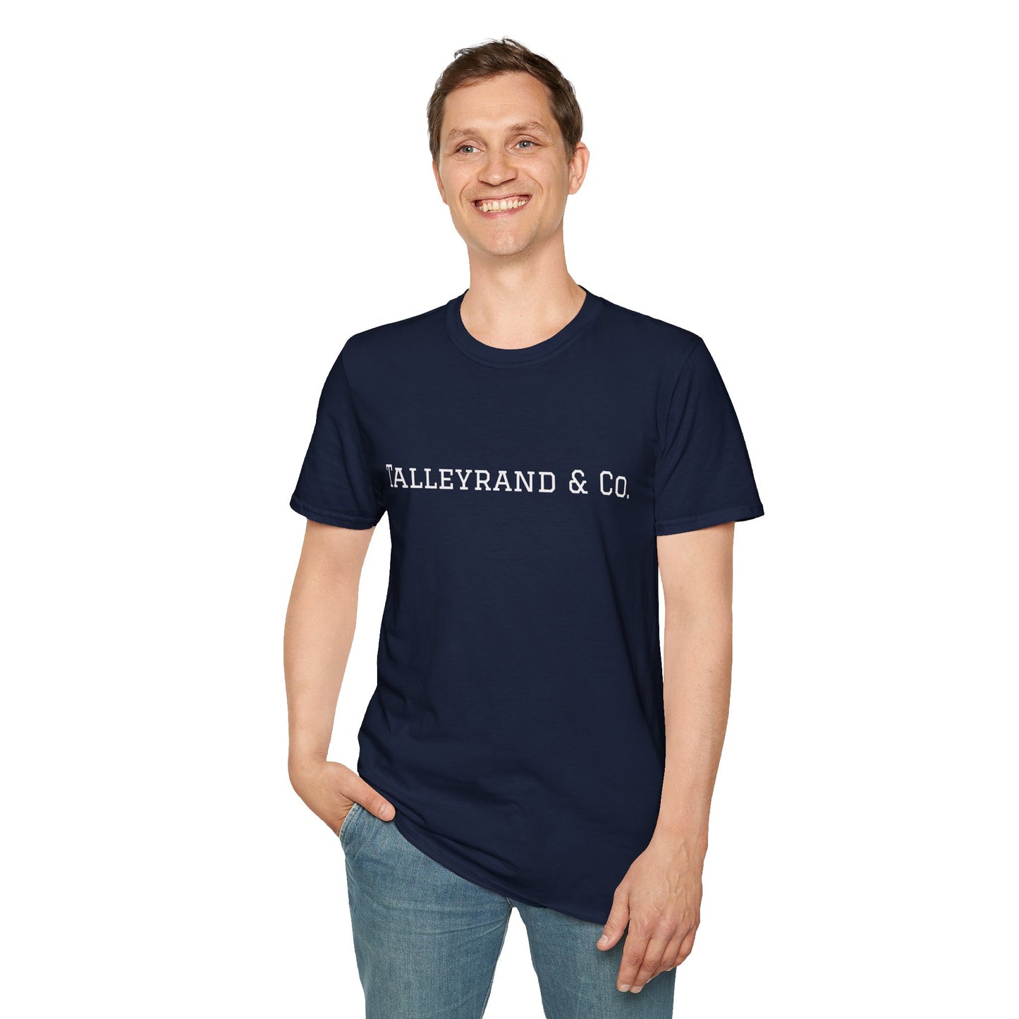 Classic Unisex Softstyle T-Shirt with Talleyrand & Co. Design, Casual Wear, Gift Idea, Everyday Basics, Trendy Fashion, Unisex Tee