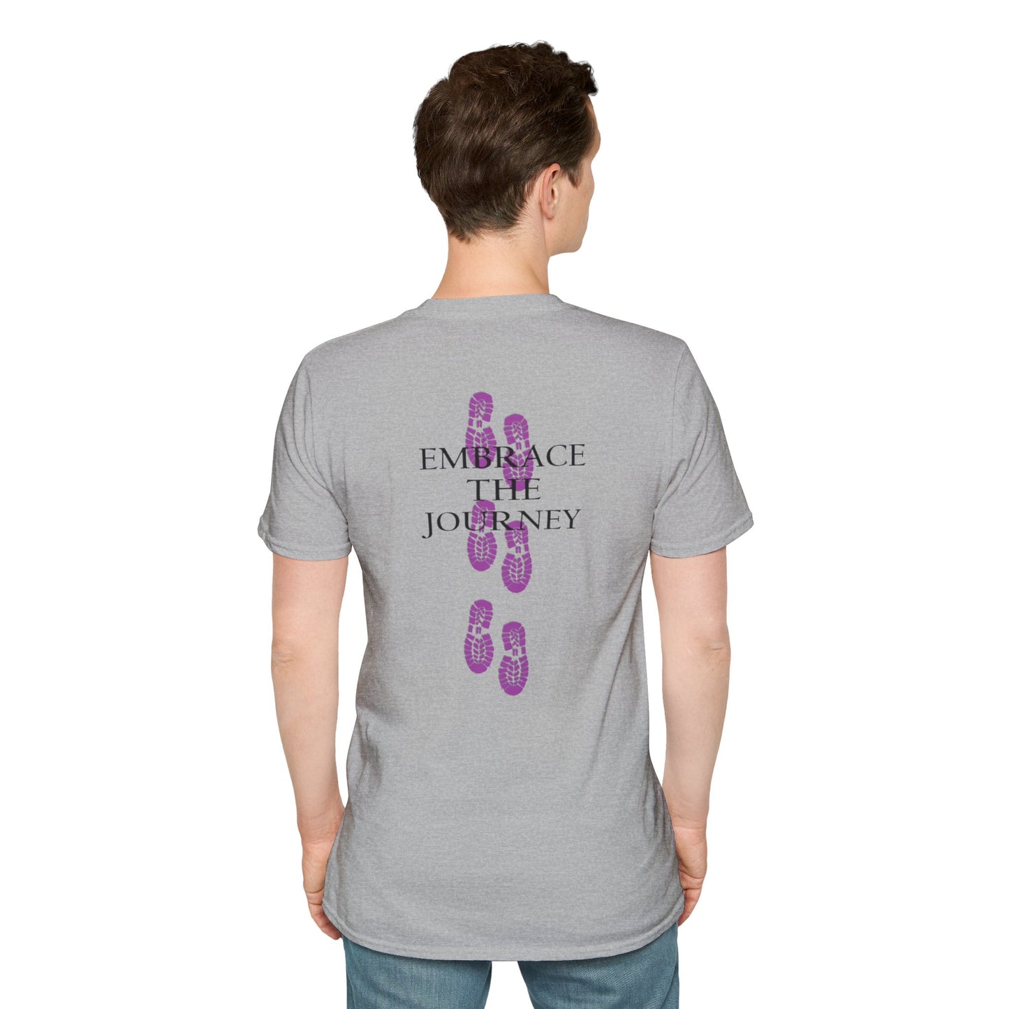 Inspirational T-Shirt for Journey Enthusiasts, Always Moving Forward, Embrace the Journey, Motivational Tee, Gift for Adventurers