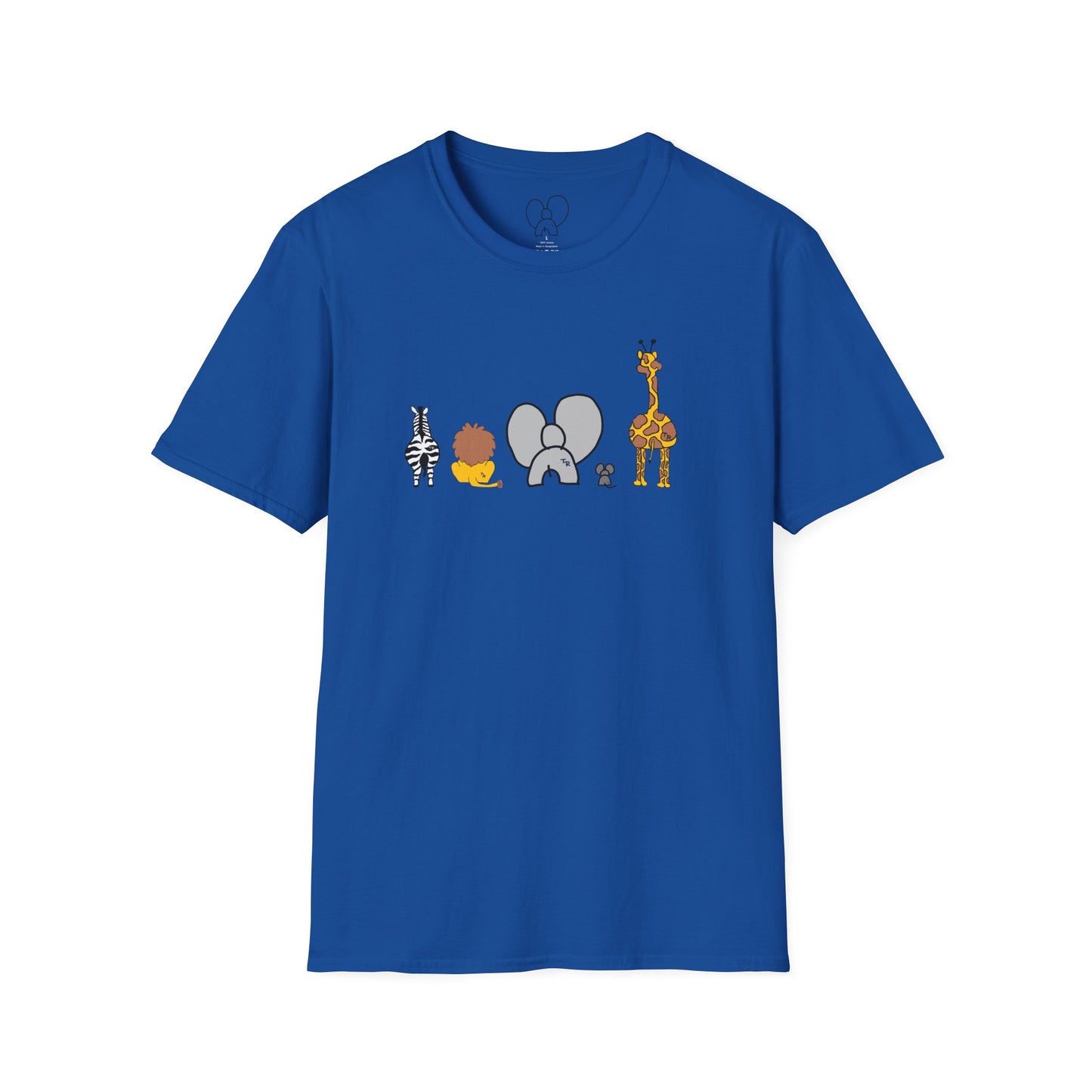 Animal Band Graphic T-Shirt, Cute Zoo Animal Tee, Unisex T-Shirt, Birthday Gift, Fun, Family, Party Outfit, Adventure Shirt