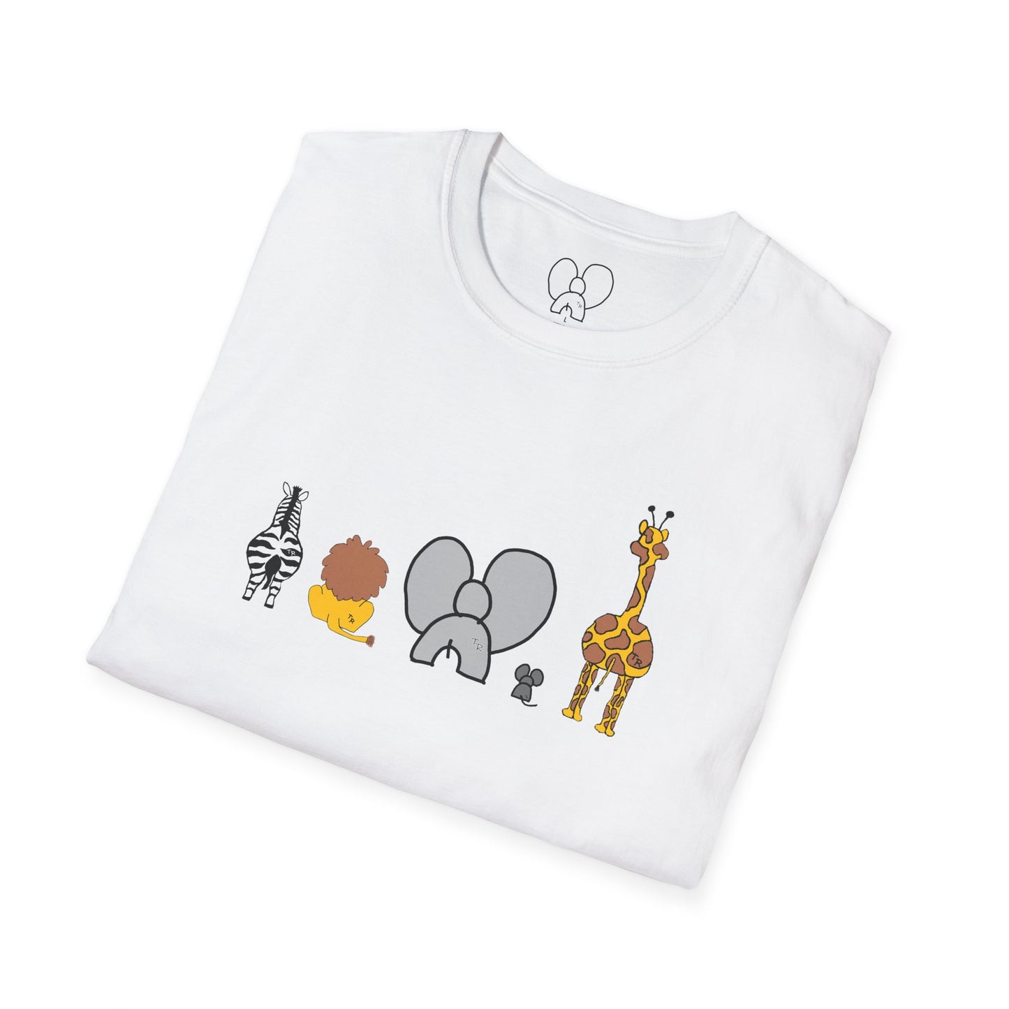Animal Band Graphic T-Shirt, Cute Zoo Animal Tee, Unisex T-Shirt, Birthday Gift, Fun, Family, Party Outfit, Adventure Shirt