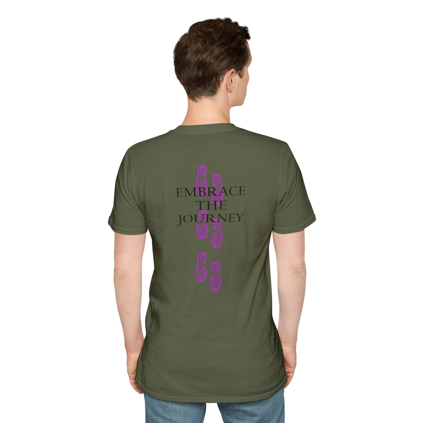 Inspirational T-Shirt for Journey Enthusiasts, Always Moving Forward, Embrace the Journey, Motivational Tee, Gift for Adventurers