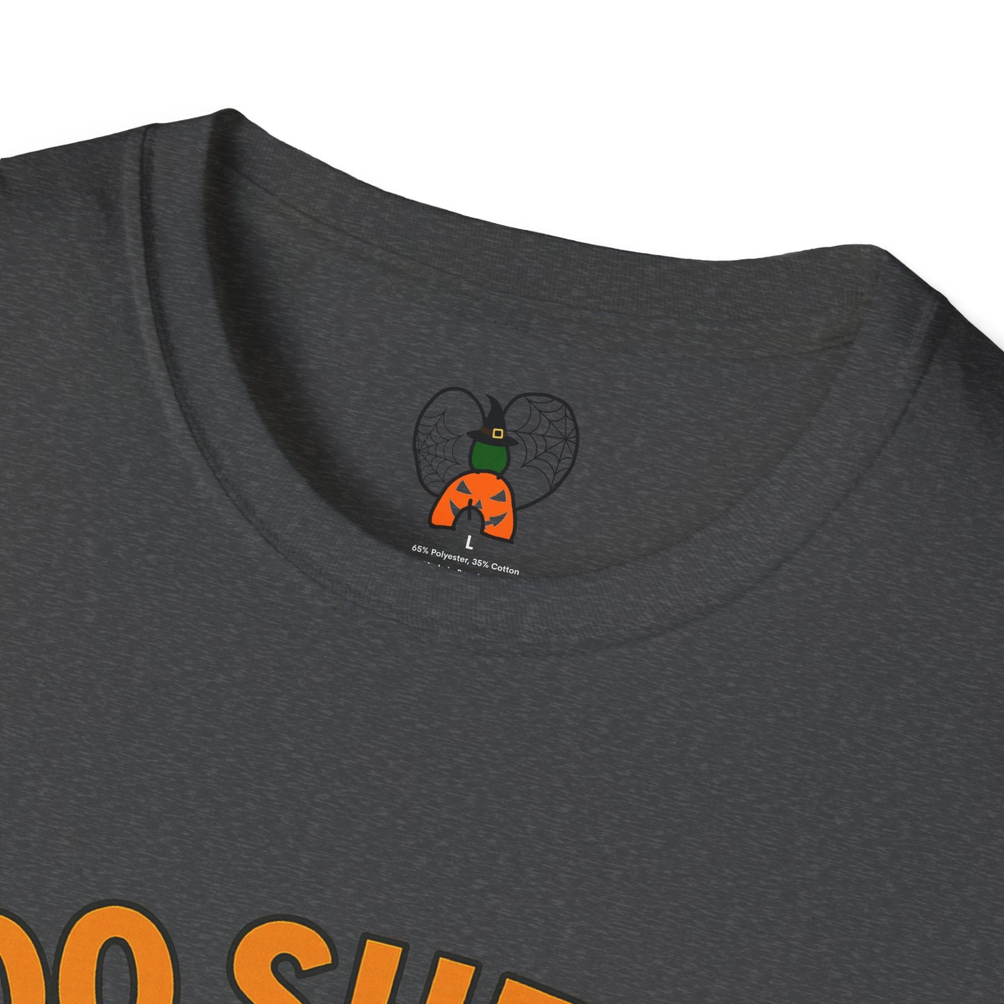 Halloween Boo Sheet T-Shirt, Unisex Softstyle Tee, Funny Halloween Shirt, Fall Festive Apparel, Ghost Themed Gift