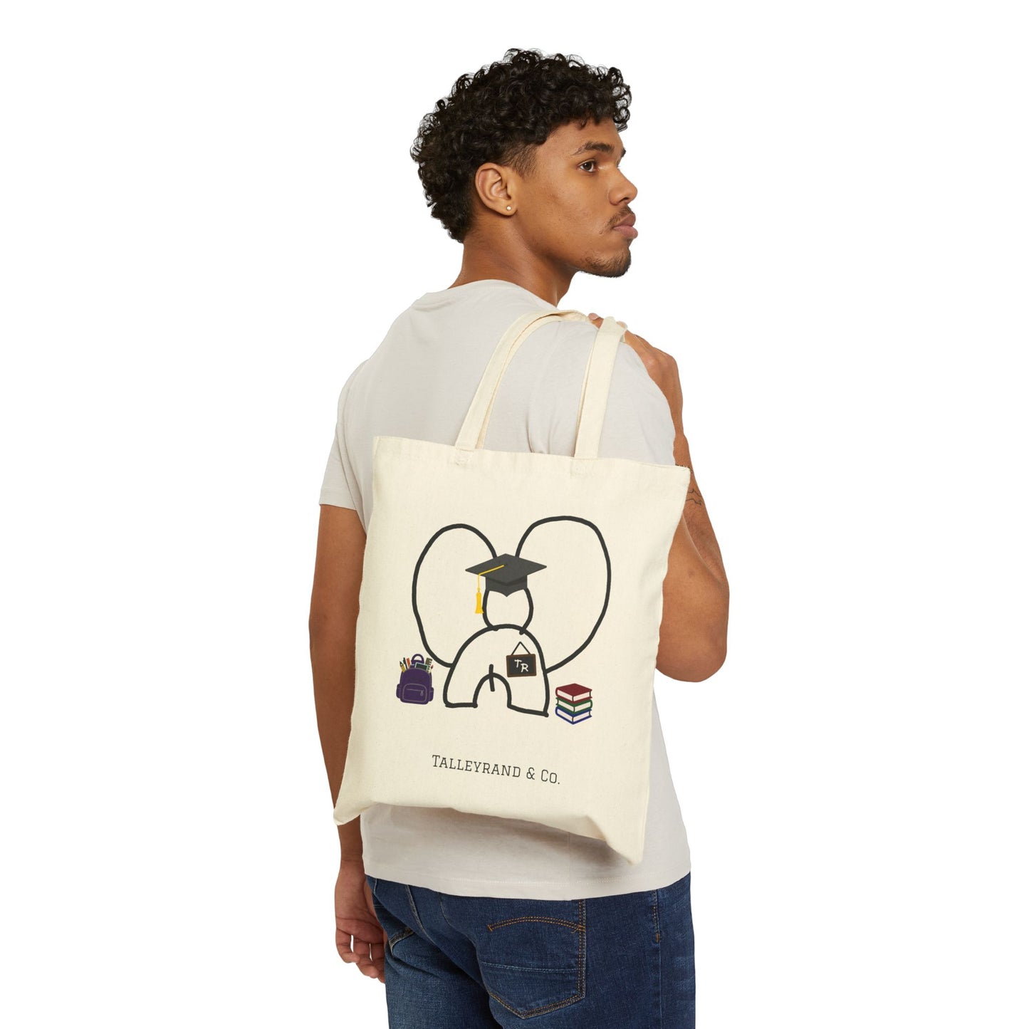 Canvas Tote Bag - Coffee, Chaos, Curriculum Design