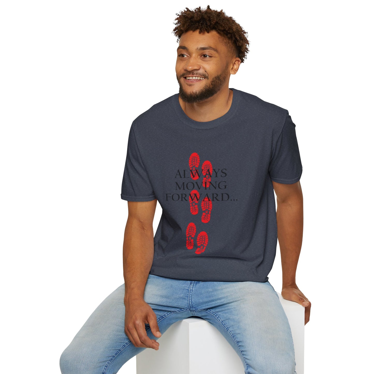 Inspirational T-Shirt for Journey Enthusiasts, Always Moving Forward, Embrace the Journey, Motivational Tee, Gift for Adventurers