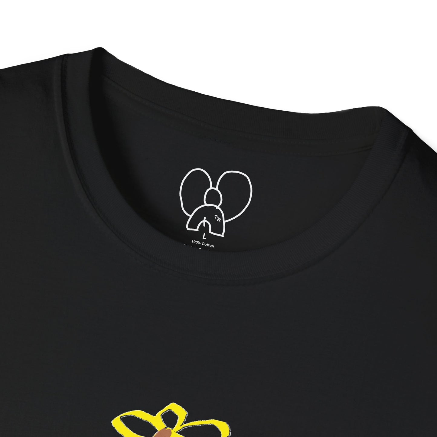 Unisex Softstyle T-Shirt with 'Miss You, Love You' Floral Design - Perfect for Gifts, Casual Wear, Friendship, Love