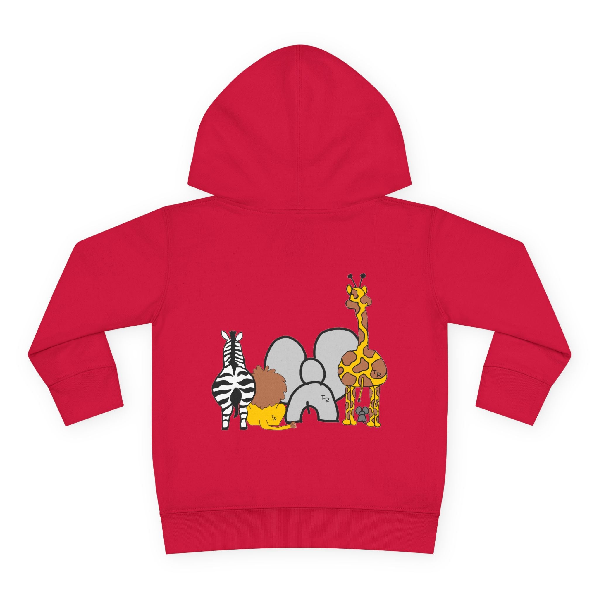 Kids Fleece Hoodie - TalleyRand Band Print Front - Stick Together Fam Back