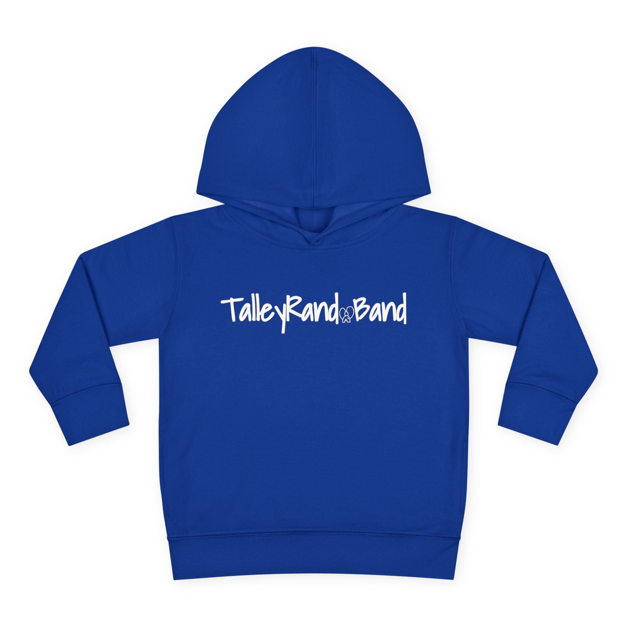 Kids Fleece Hoodie - TalleyRand Band Print Front - Stick Together Fam Back
