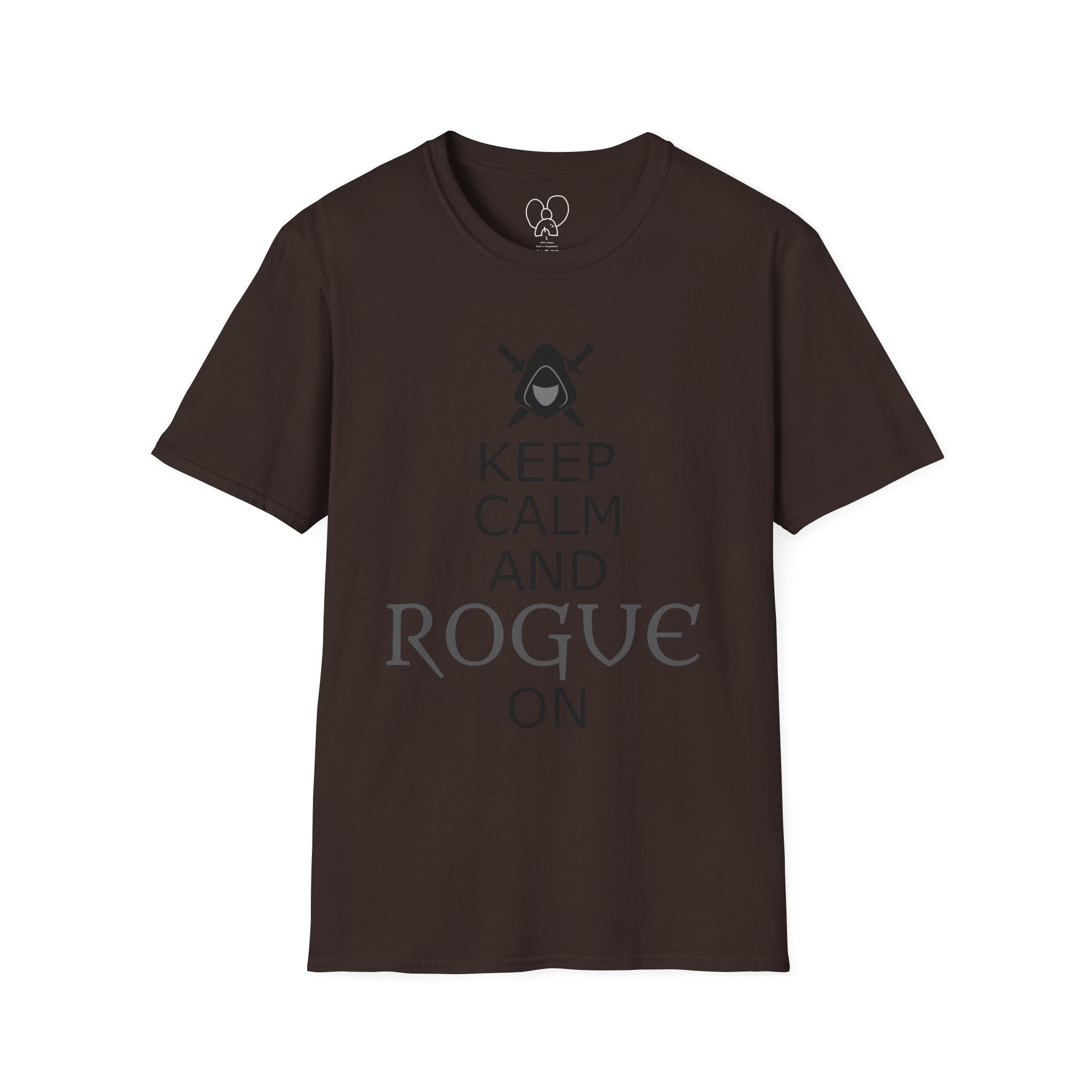 Keep Calm and Rogue On Unisex Softstyle T-Shirt
