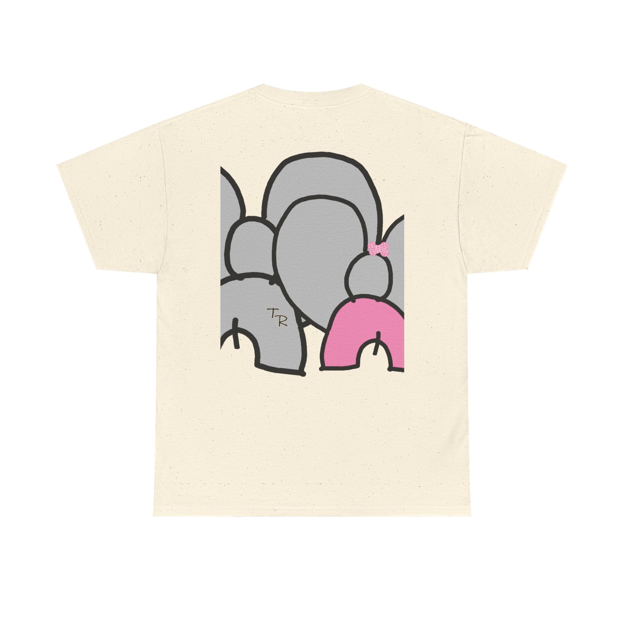 Elephant Crew Graphic Tee — TalleyRand & Co. Cute Pink Accent