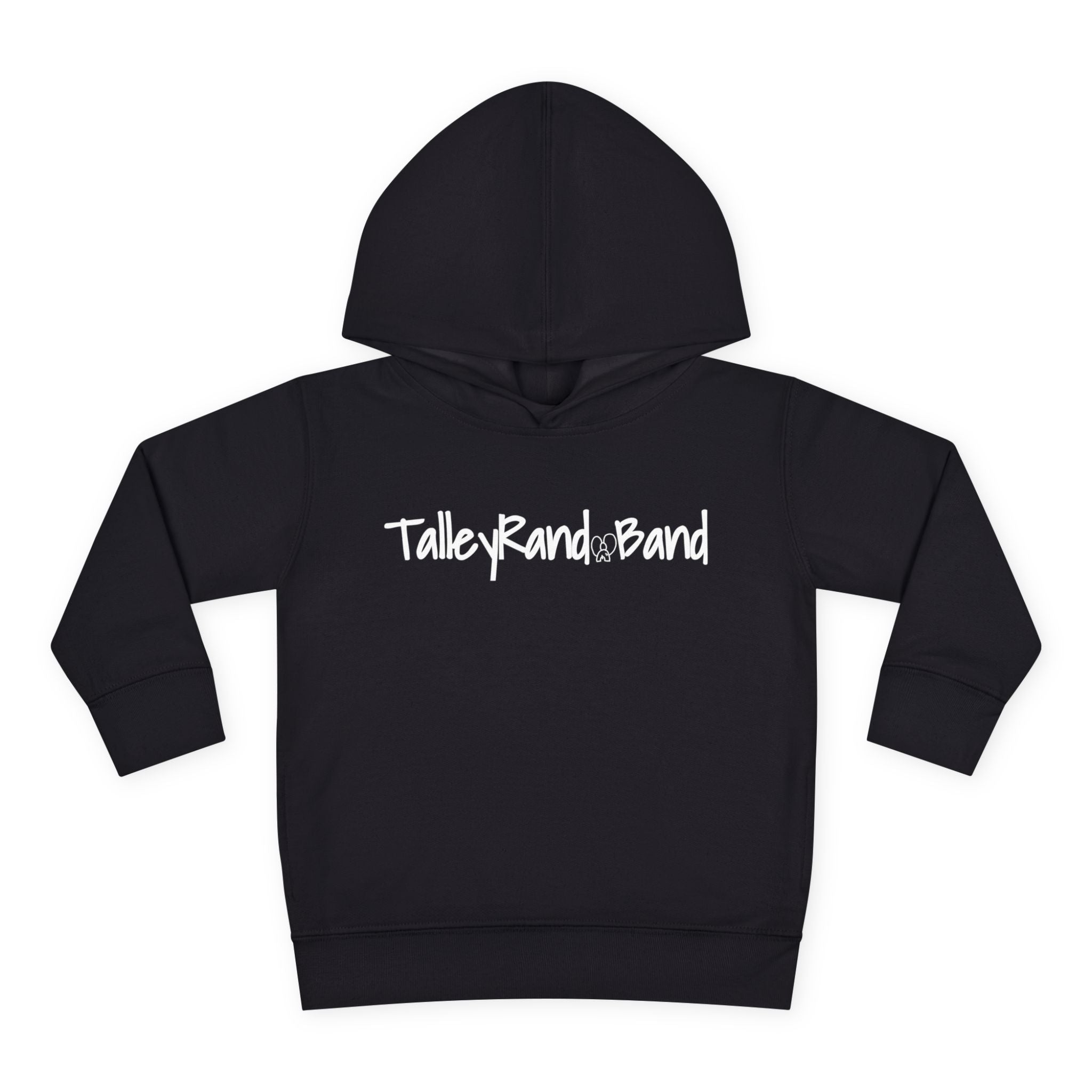 Kids Fleece Hoodie - TalleyRand Band Print Front - Stick Together Fam Back