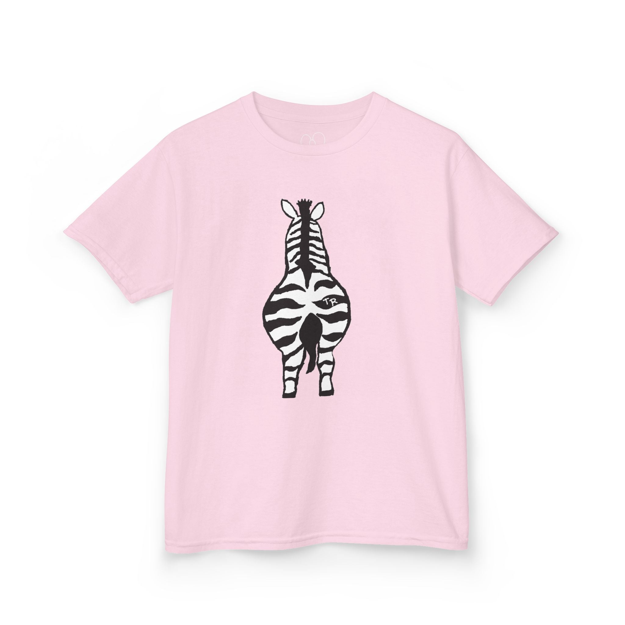 Talleyrand Bands Youth T-shirt with Zebra print front.