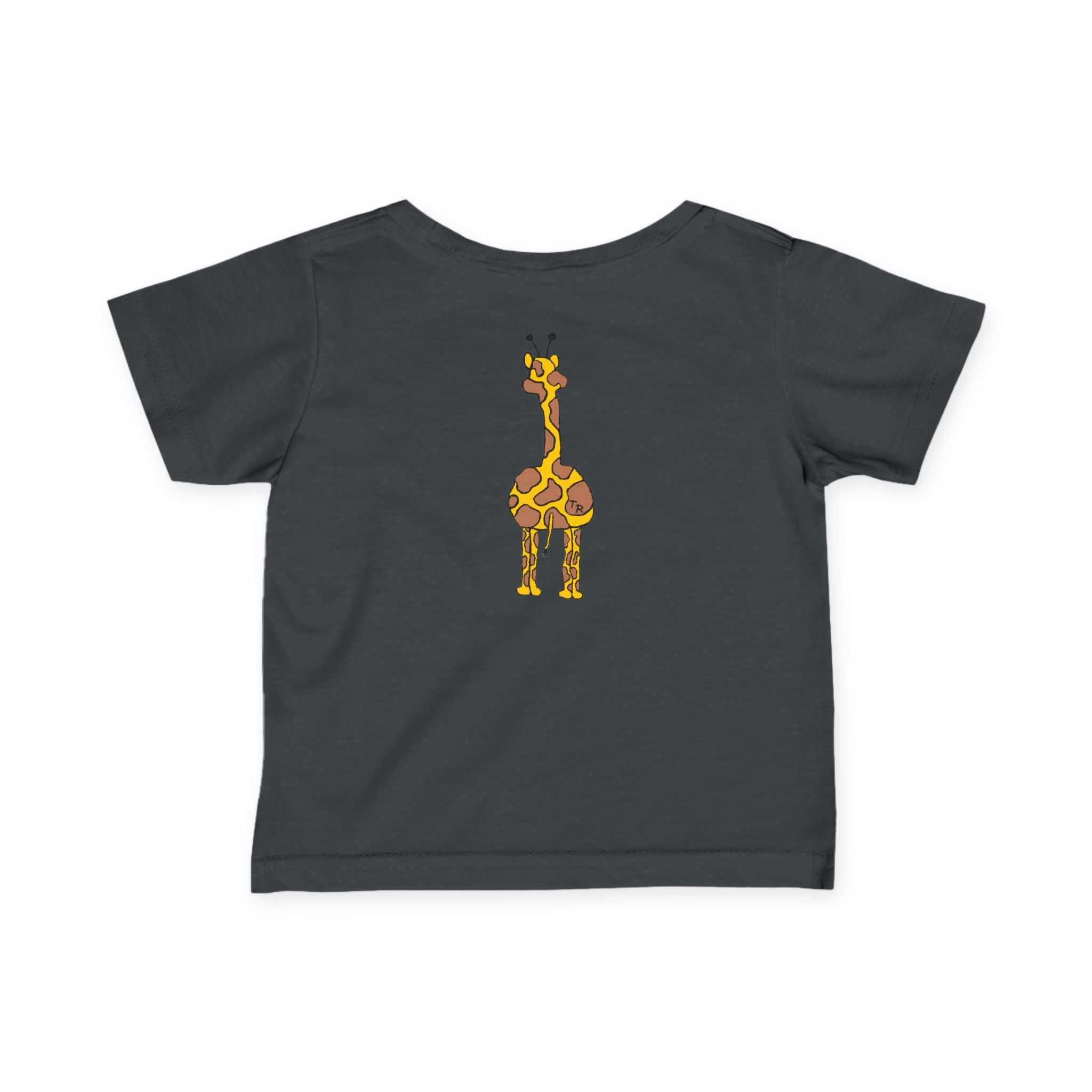 Baby/Infant Tee - Talleyrand Band front - Giraffe Back