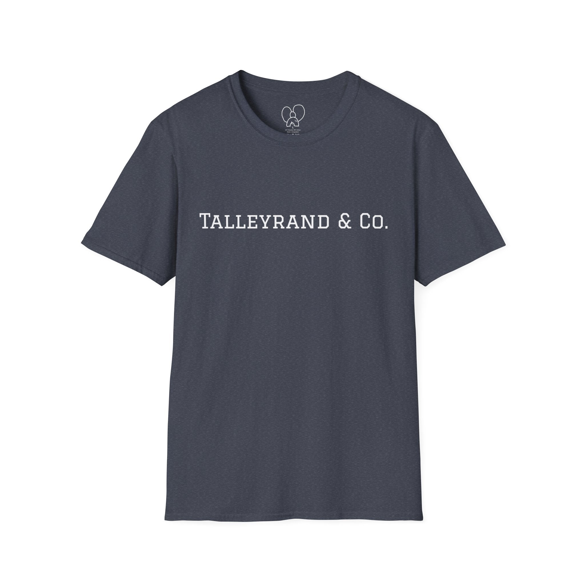 Classic Unisex Softstyle T-Shirt with Talleyrand & Co. Design, Casual Wear, Gift Idea, Everyday Basics, Trendy Fashion, Unisex Tee