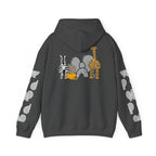 Talleyrand Band Hooded Sweatshirt Text Front/ picture back and picture sleeves