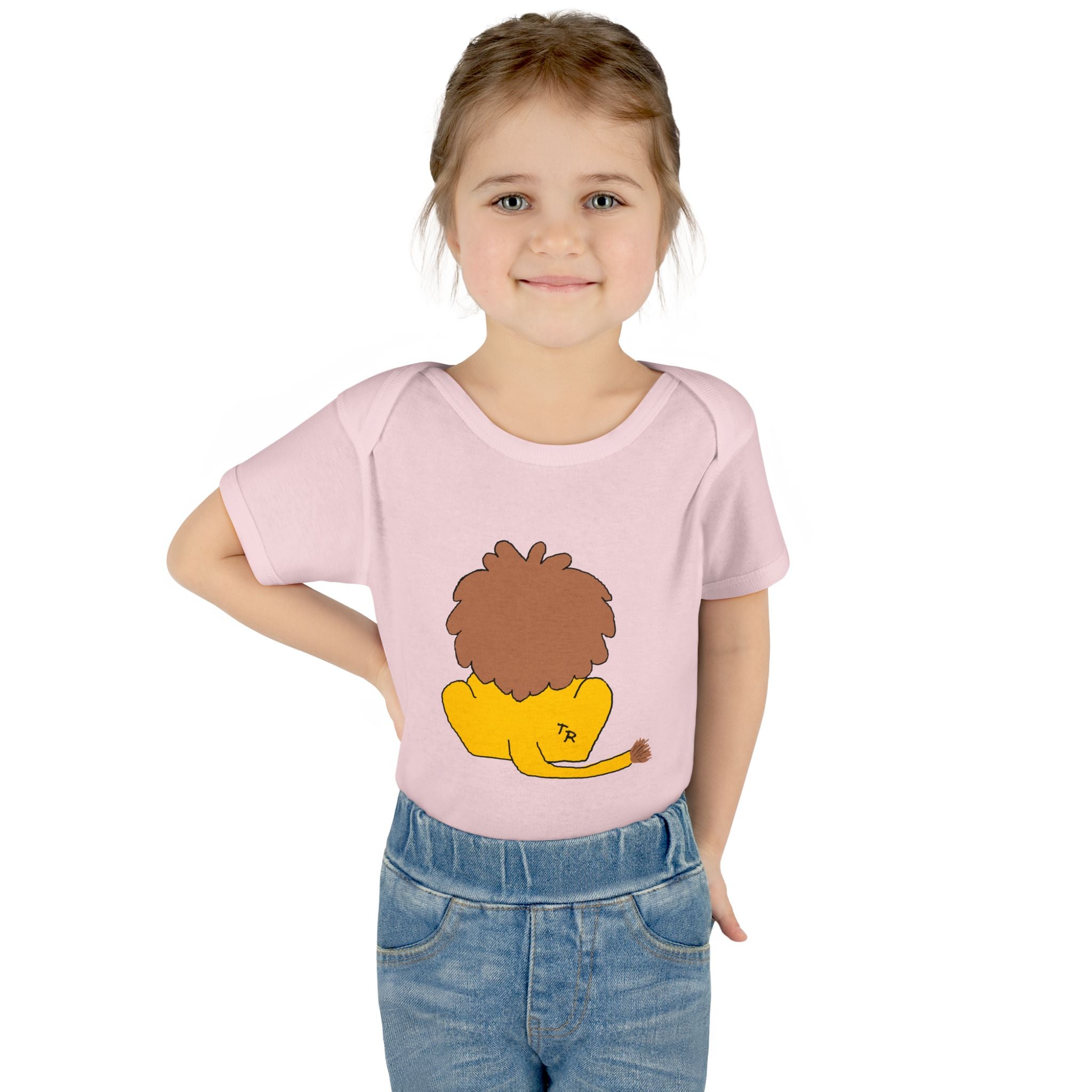 Infant Baby Rib Bodysuit - Lion