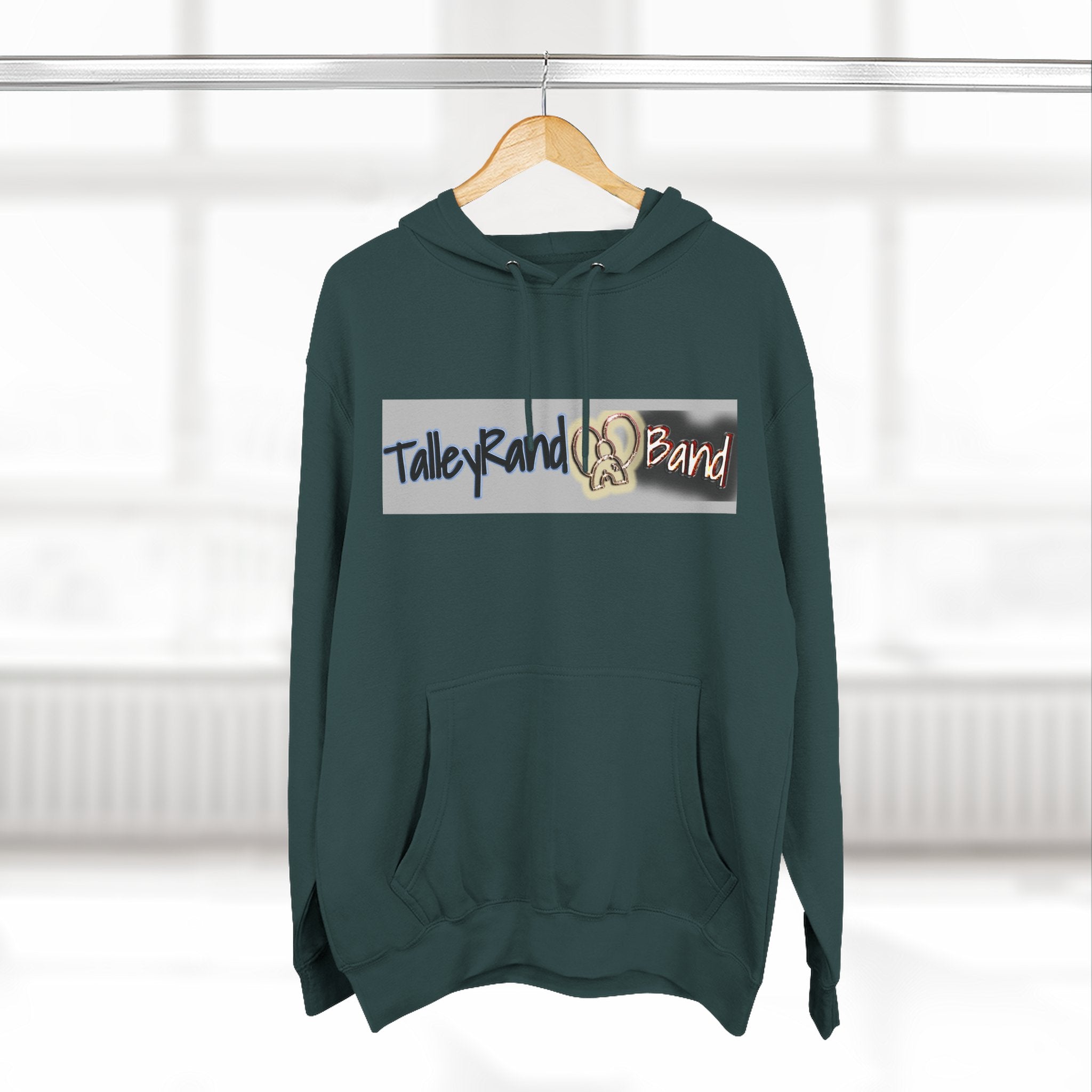 Christmas Talleyrand Band Fleece Hoodie