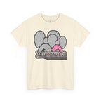 Elephant Crew Graphic Tee — TalleyRand & Co. Cute Pink Accent