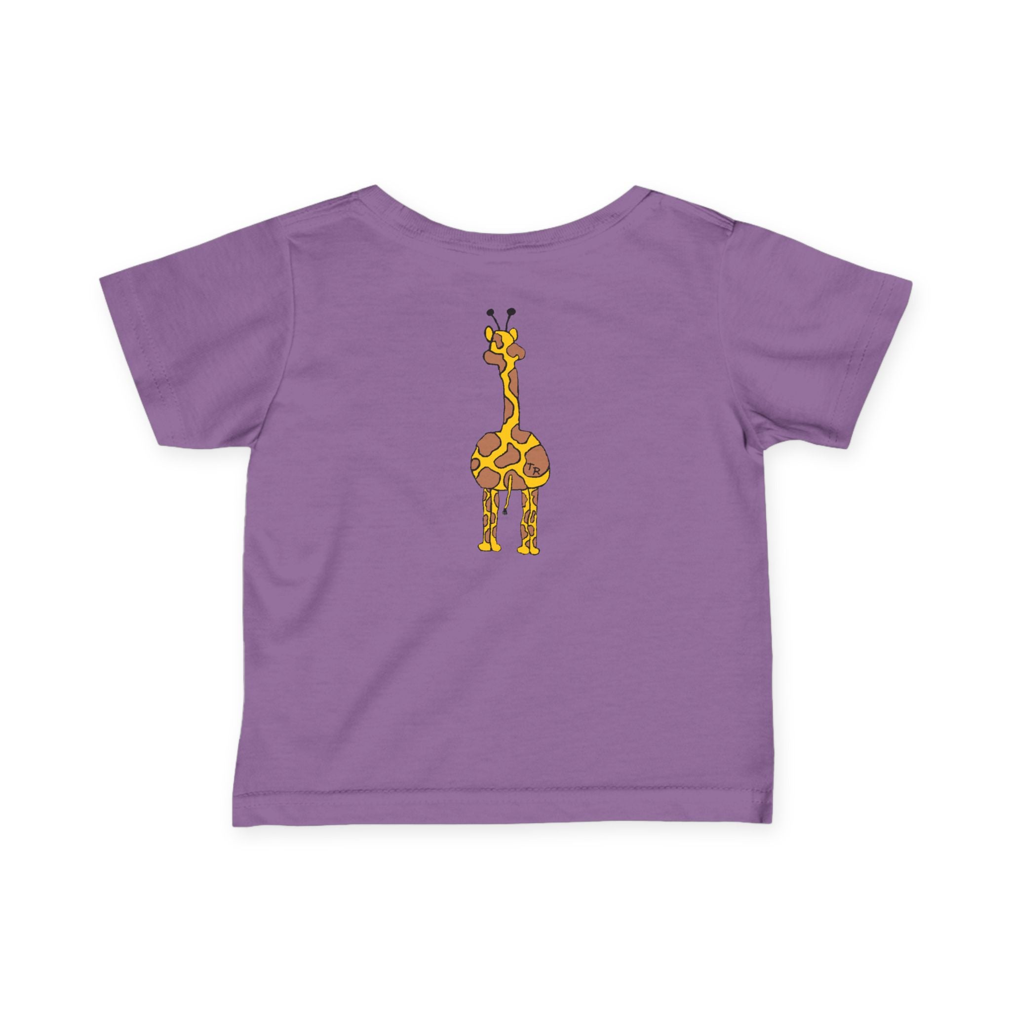 Baby/Infant Tee - Talleyrand Band front - Giraffe Back