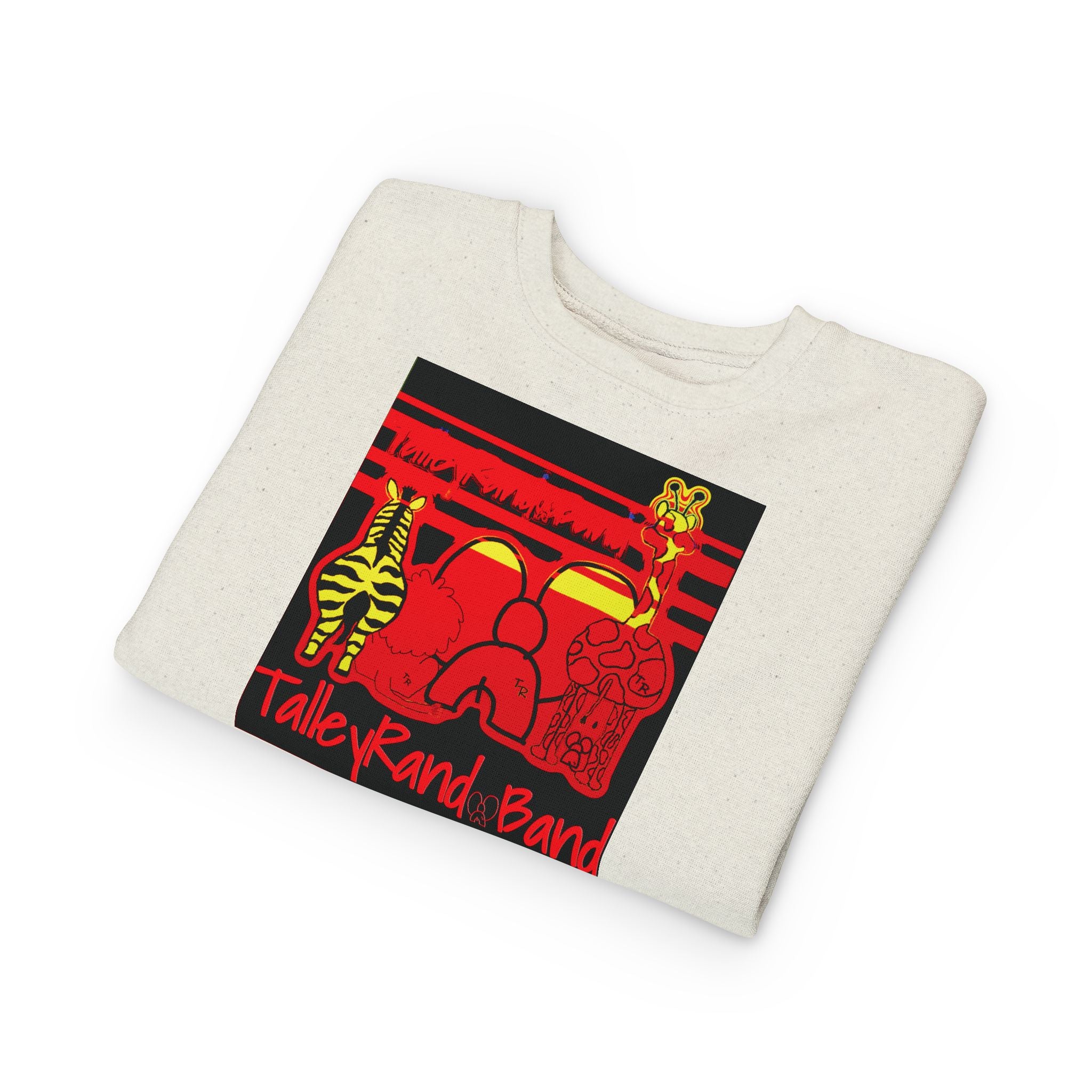 TalleyRand Band 80's  Front andTalleyrand Band Back Pull-Over