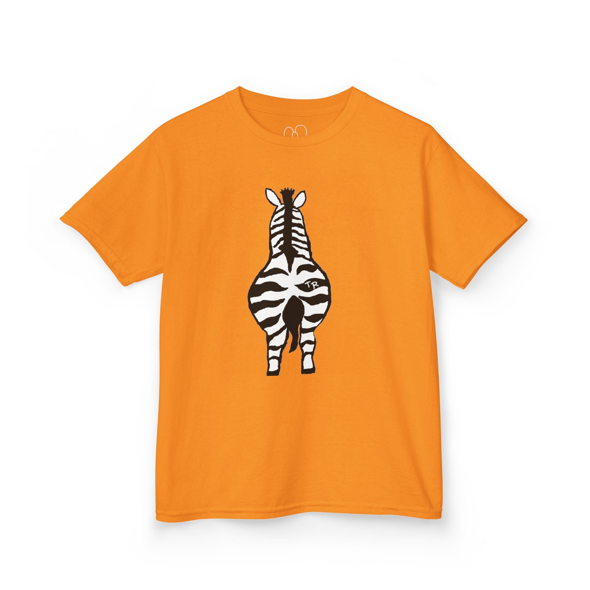 Talleyrand Bands Youth T-shirt with Zebra print front.