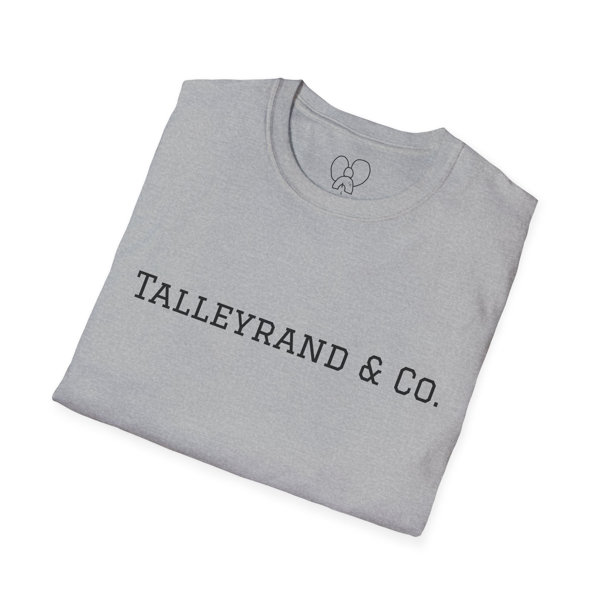 Classic Unisex Softstyle T-Shirt with Talleyrand & Co. Design, Casual Wear, Gift Idea, Everyday Basics, Trendy Fashion, Unisex Tee