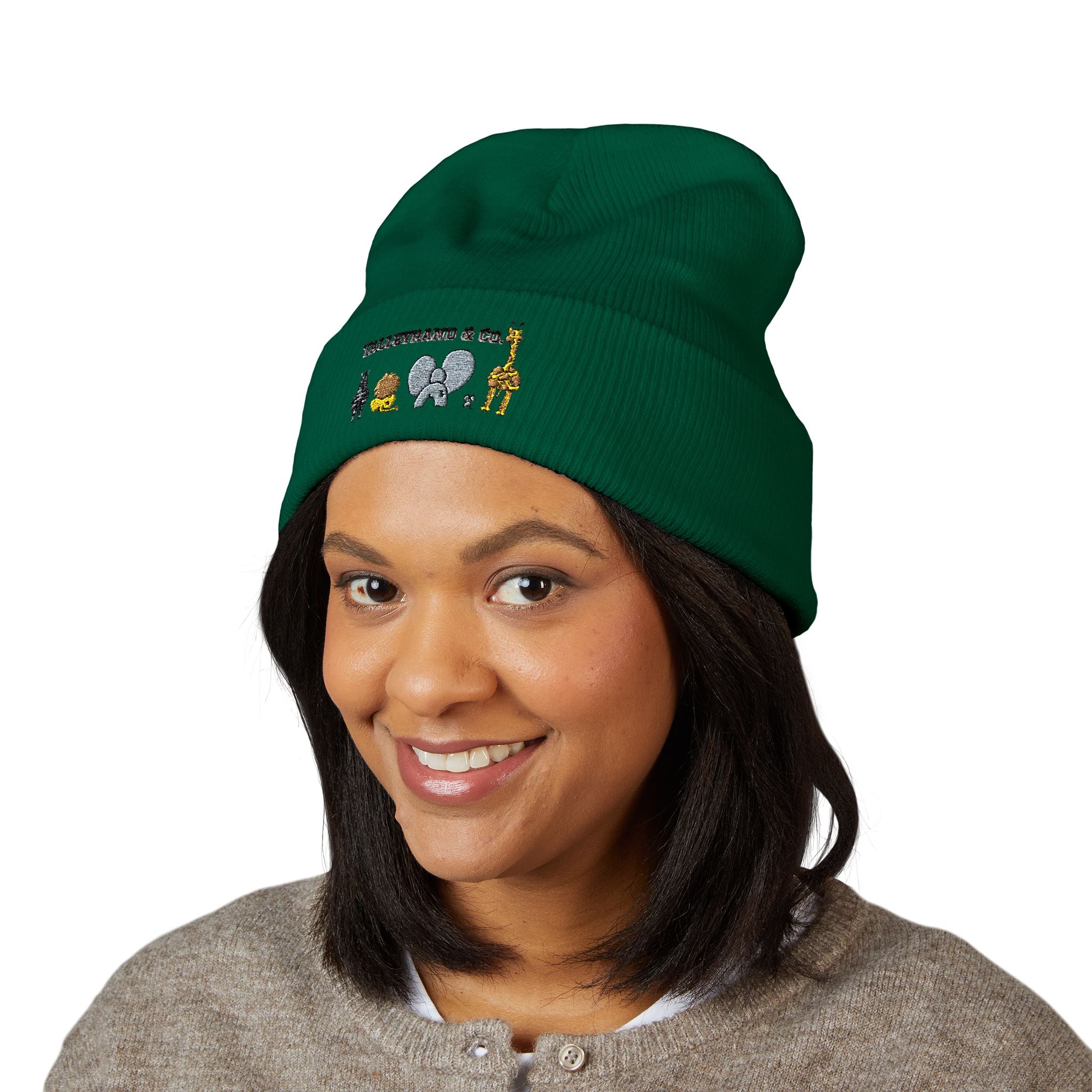 Embroidered Beanie - Talleyrand Animals