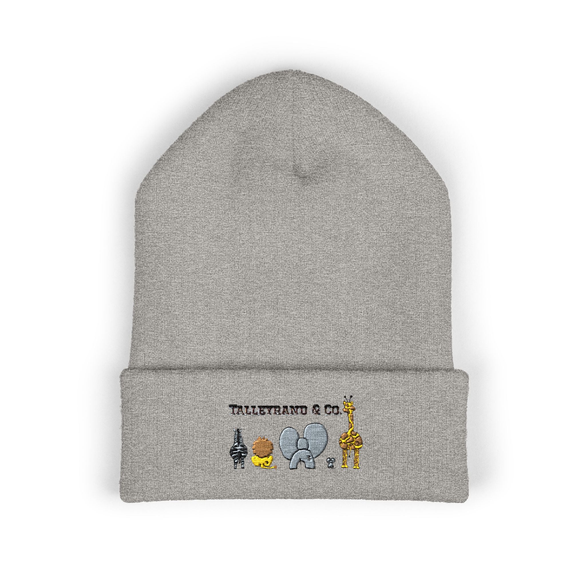 Embroidered Beanie - Talleyrand Animals