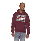 Talleyrand Band Hooded Sweatshirt Text Front/ picture back and picture sleeves