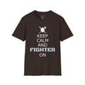 Keep Calm Fighter Unisex T-Shirt