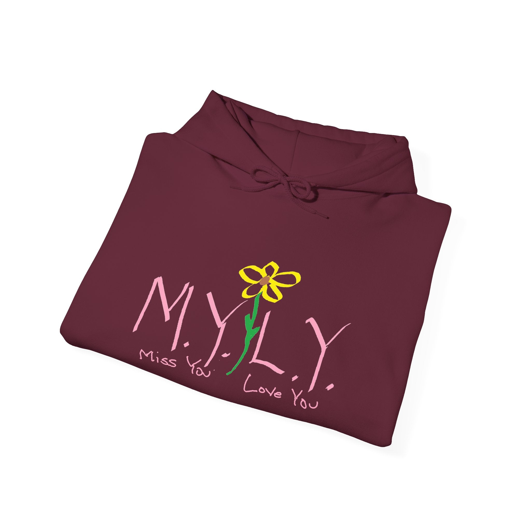 M.Y.L.Y. (Miss You Love You) Comfy Hoodie