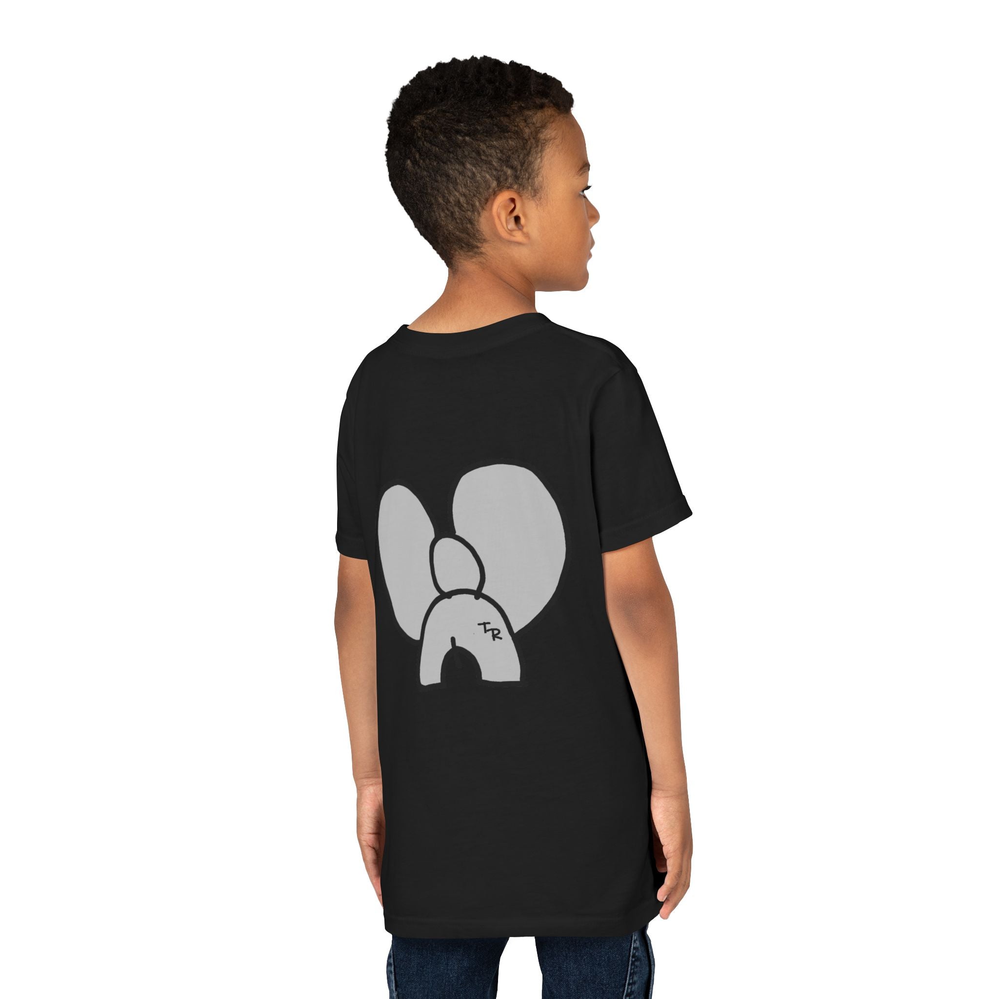 Youth Tee - Animals Front - Elephant