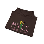 Warm Floral Love Sweatshirt | Cozy Unisex Hoodie for Casual Everyday Wear, Gifts, Mother's Day, Birthdays, Friendship