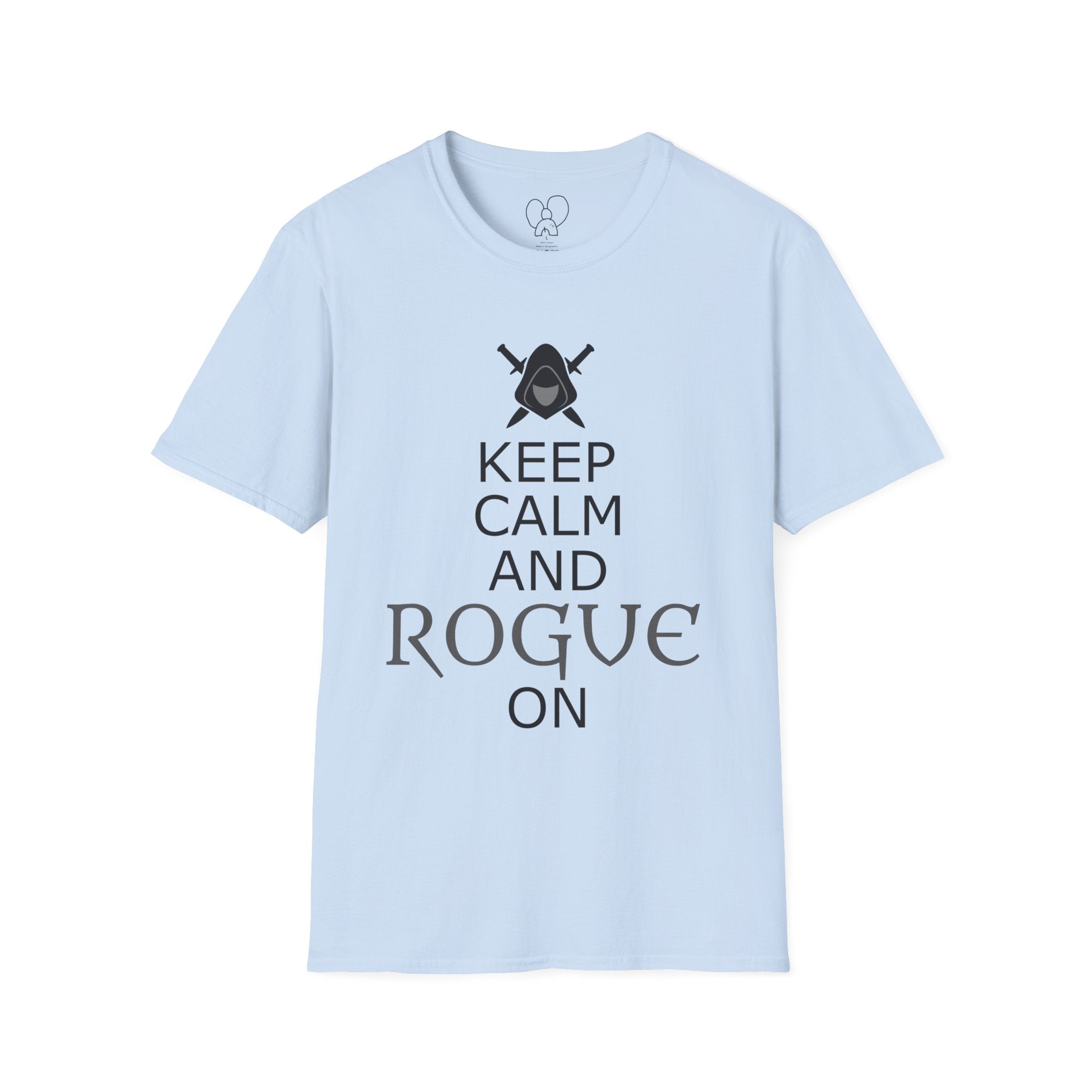 Keep Calm and Rogue On Unisex Softstyle T-Shirt