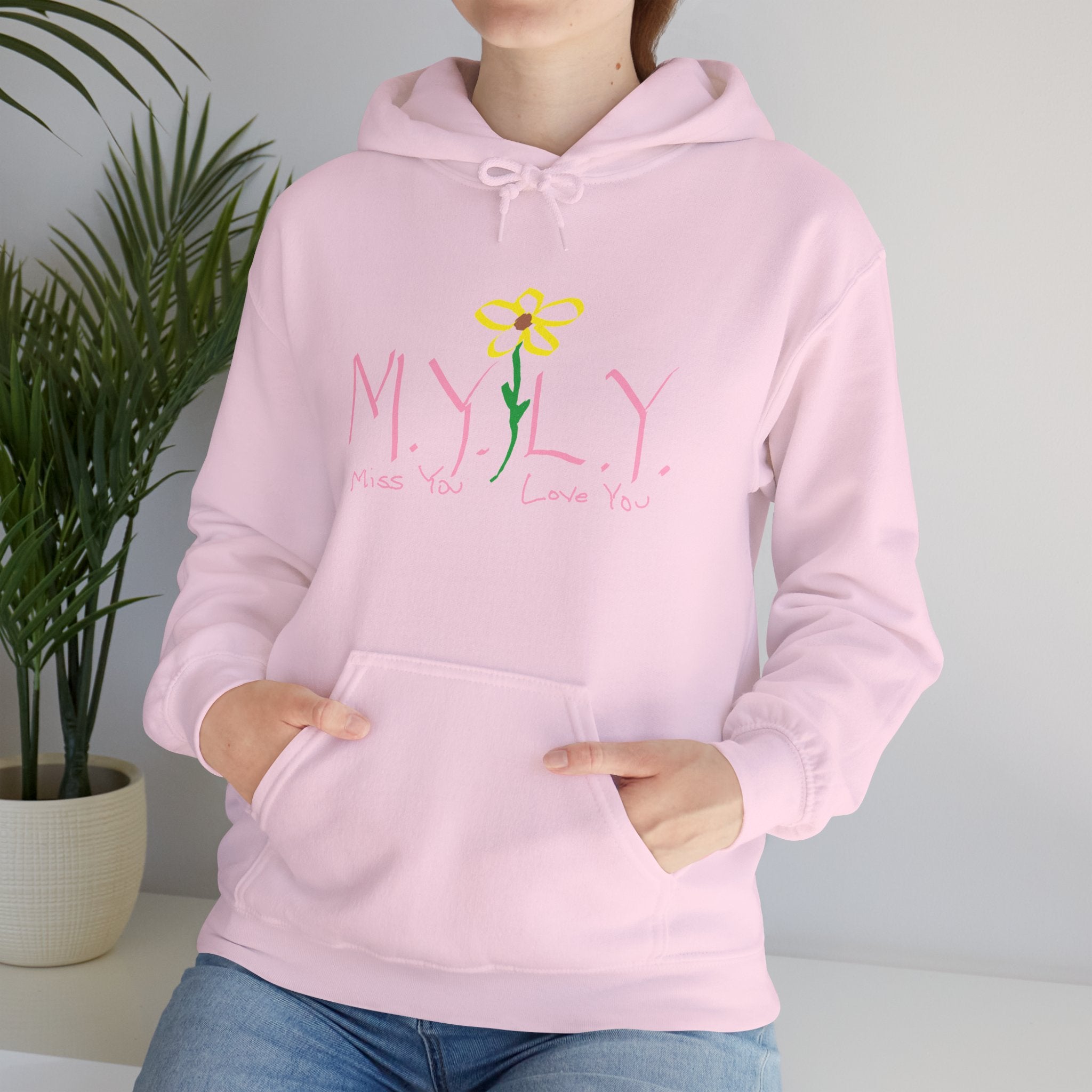 M.Y.L.Y. (Miss You Love You) Comfy Hoodie
