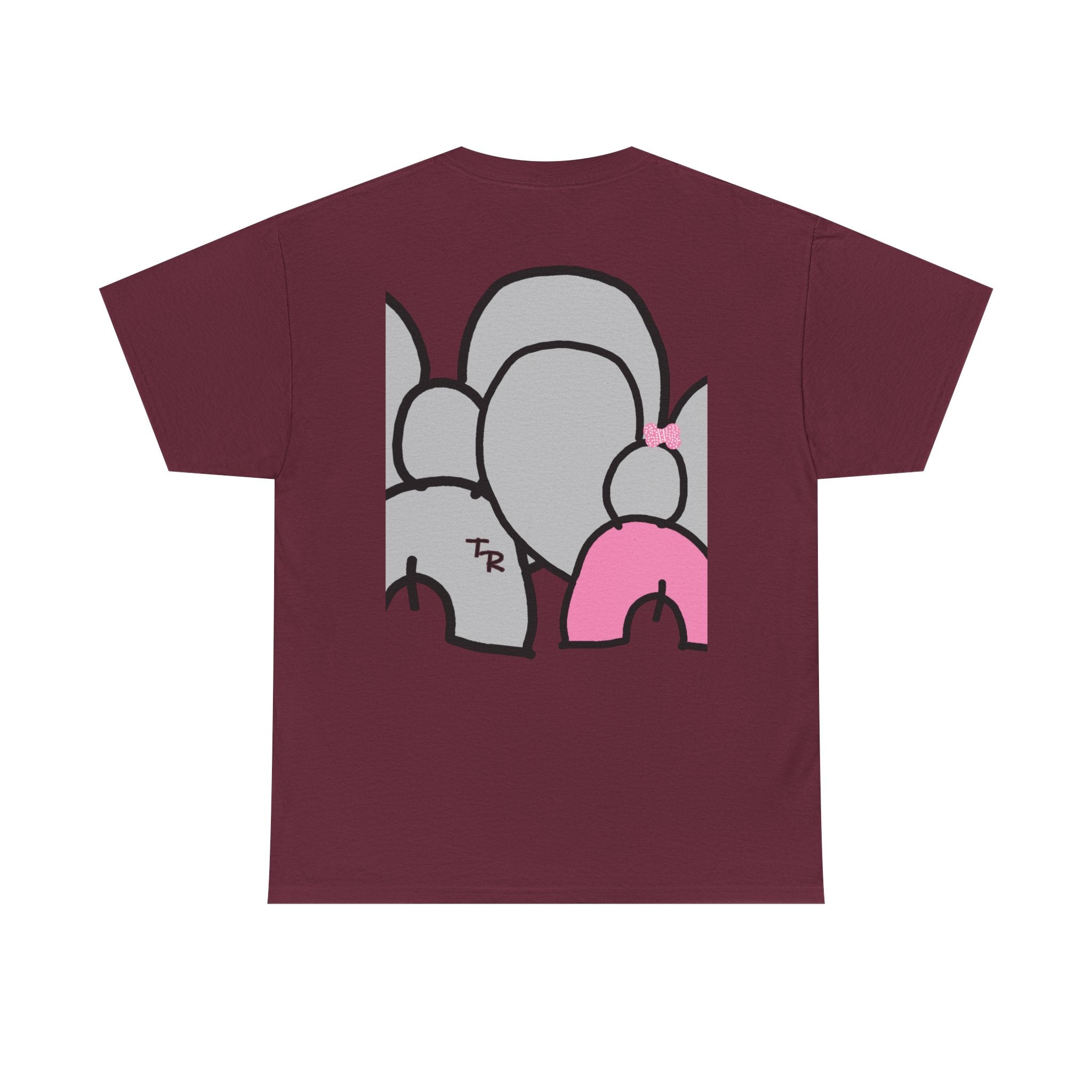 Elephant Crew Graphic Tee — TalleyRand & Co. Cute Pink Accent