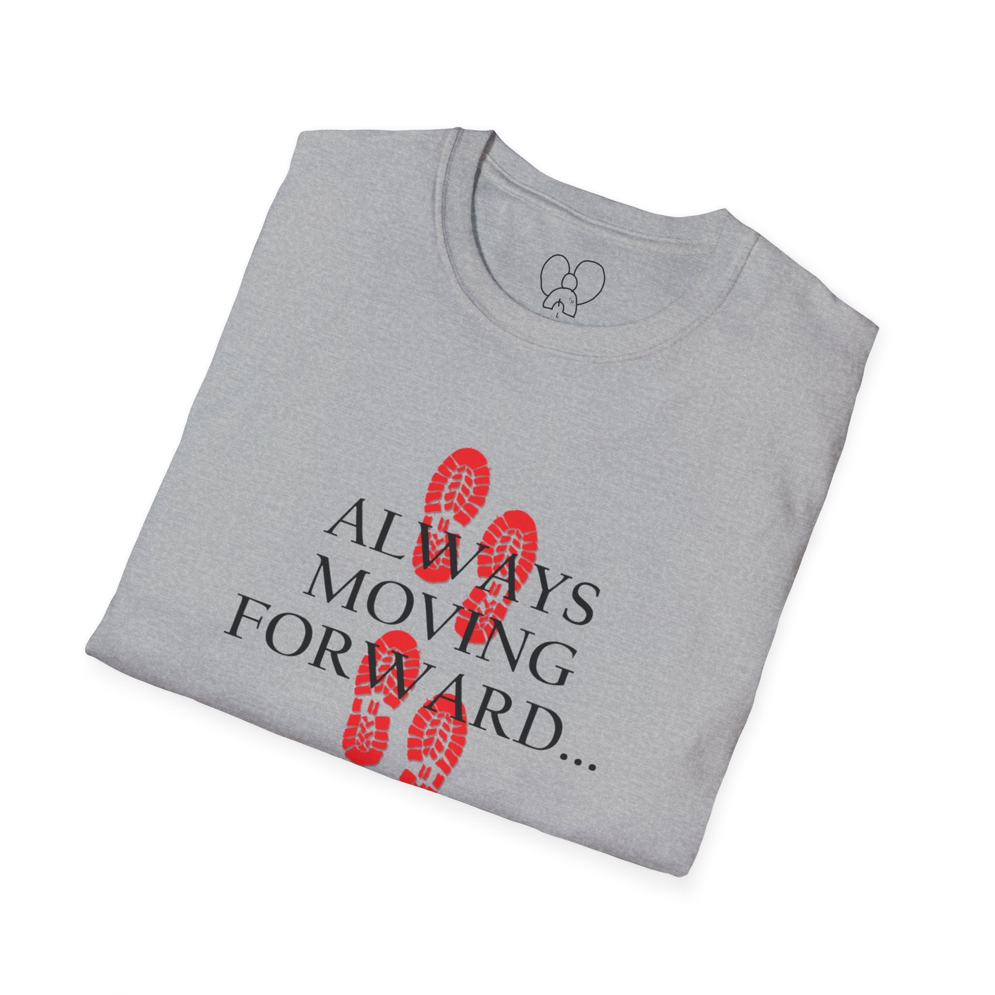 Inspirational T-Shirt for Journey Enthusiasts, Always Moving Forward, Embrace the Journey, Motivational Tee, Gift for Adventurers