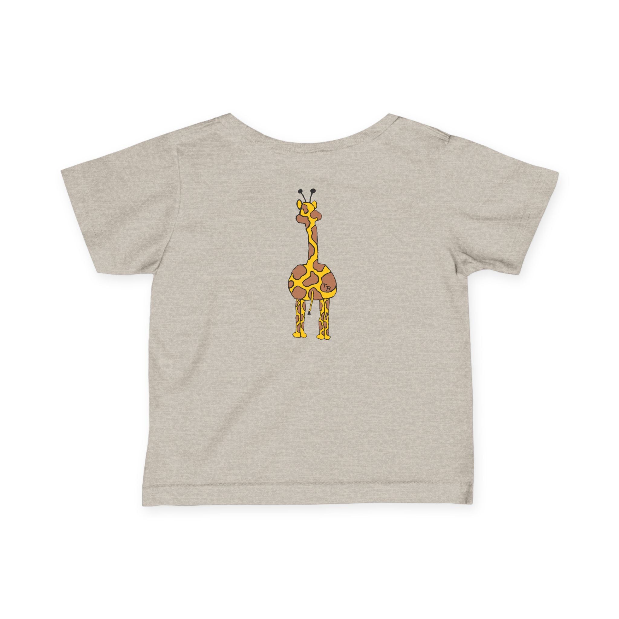 Baby/Infant Tee - Talleyrand Band front - Giraffe Back