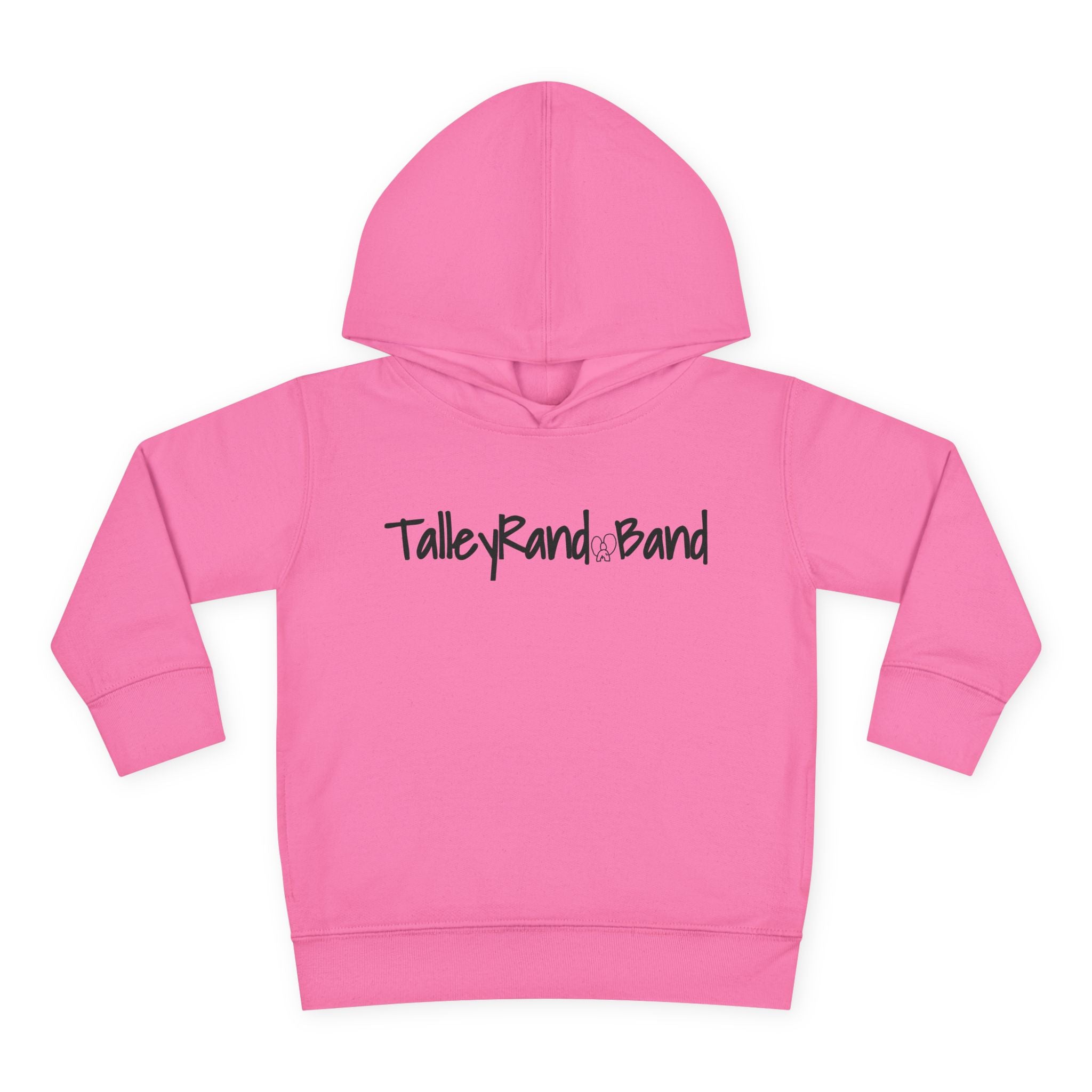 Kids Fleece Hoodie - TalleyRand Band Print Front - Stick Together Fam Back