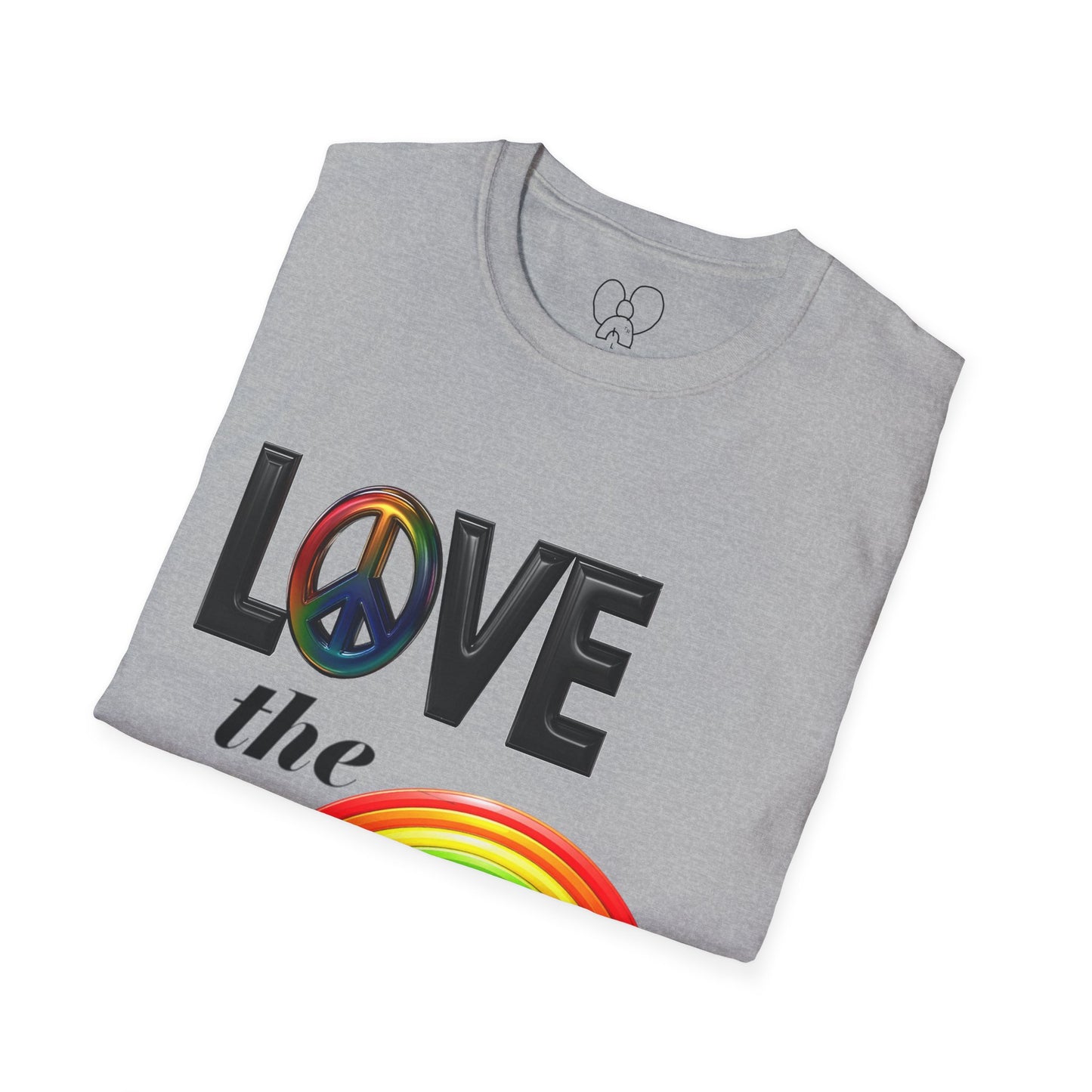 Rainbow Love Unisex T-Shirt
