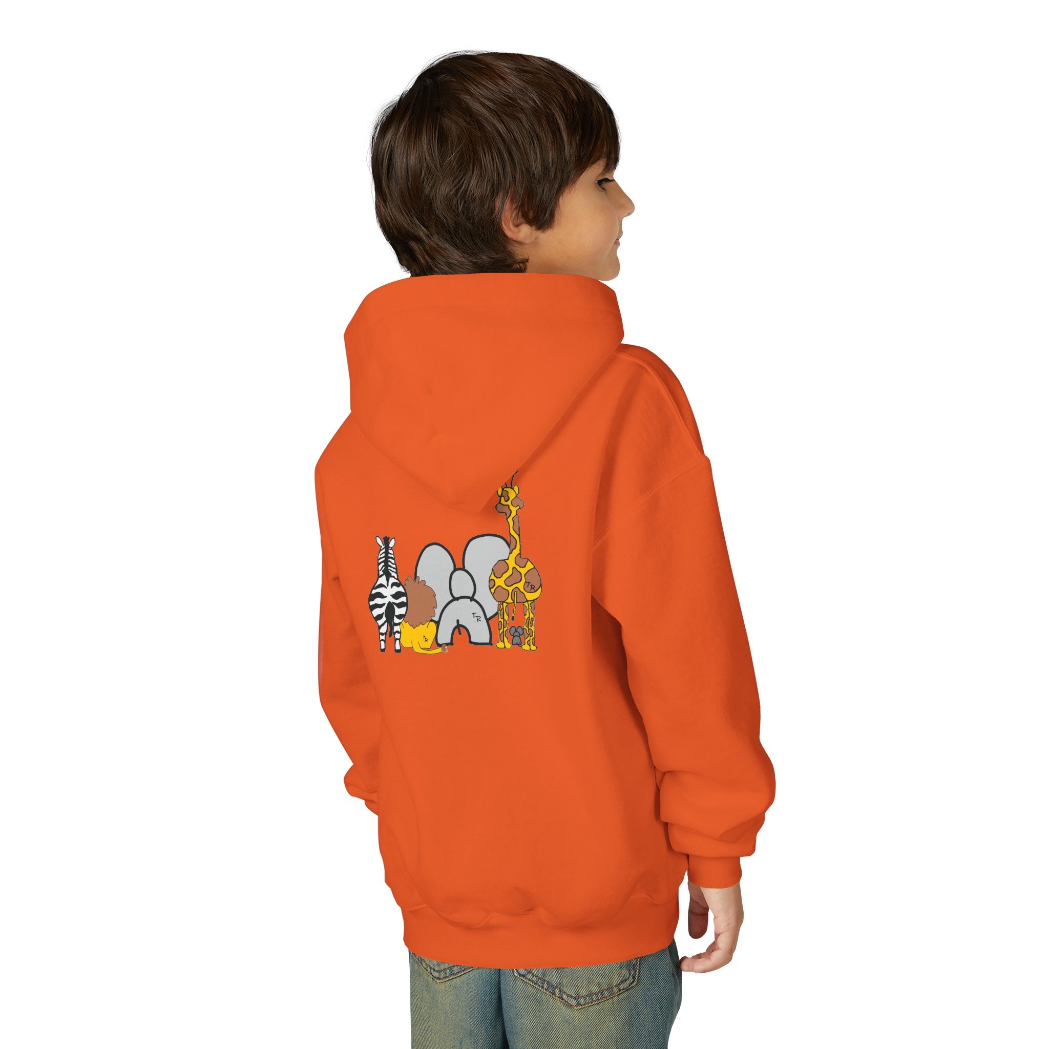 Youth Hoodie -TalleyRand Band Front/Animals Back