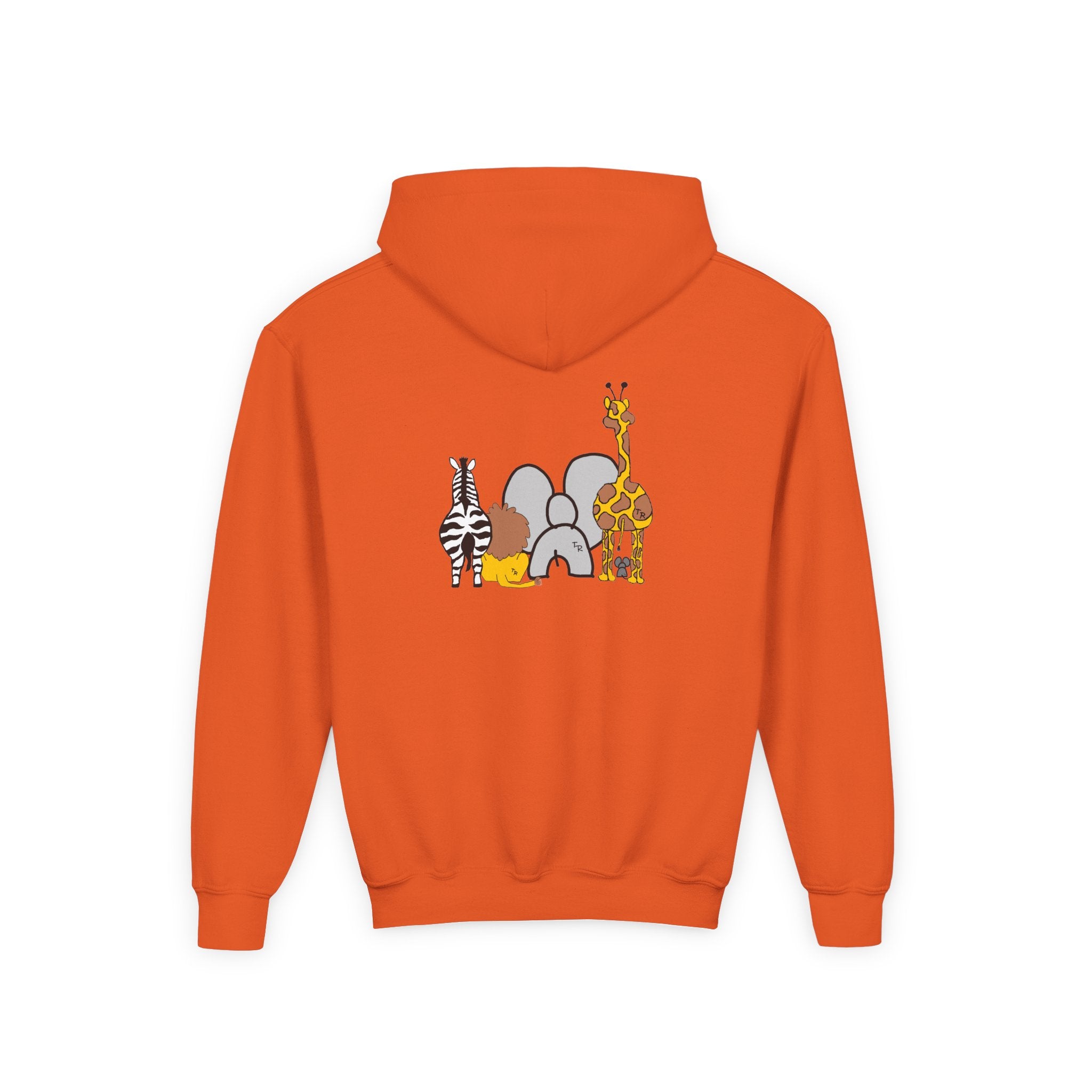 Youth Hoodie -TalleyRand Band Front/Animals Back