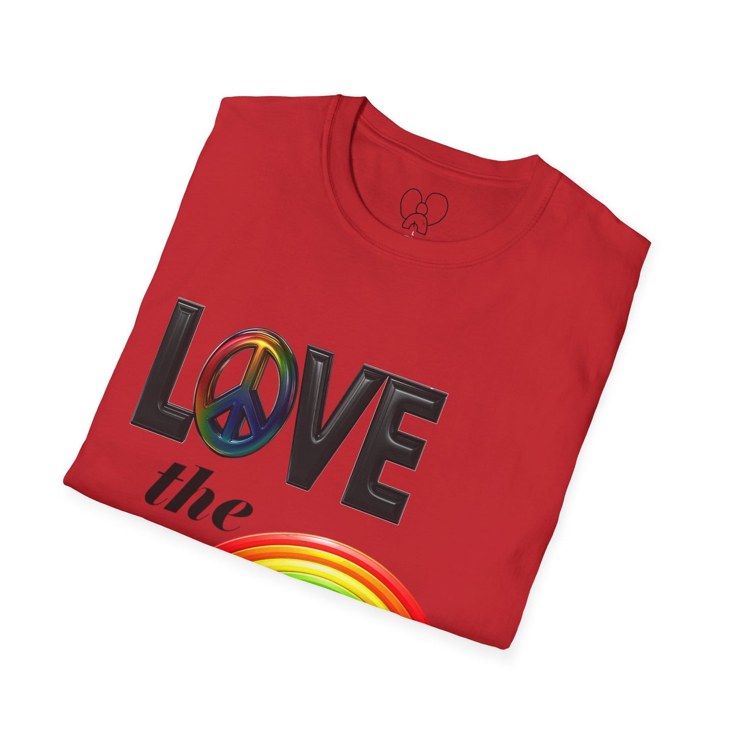 Rainbow Love Unisex T-Shirt