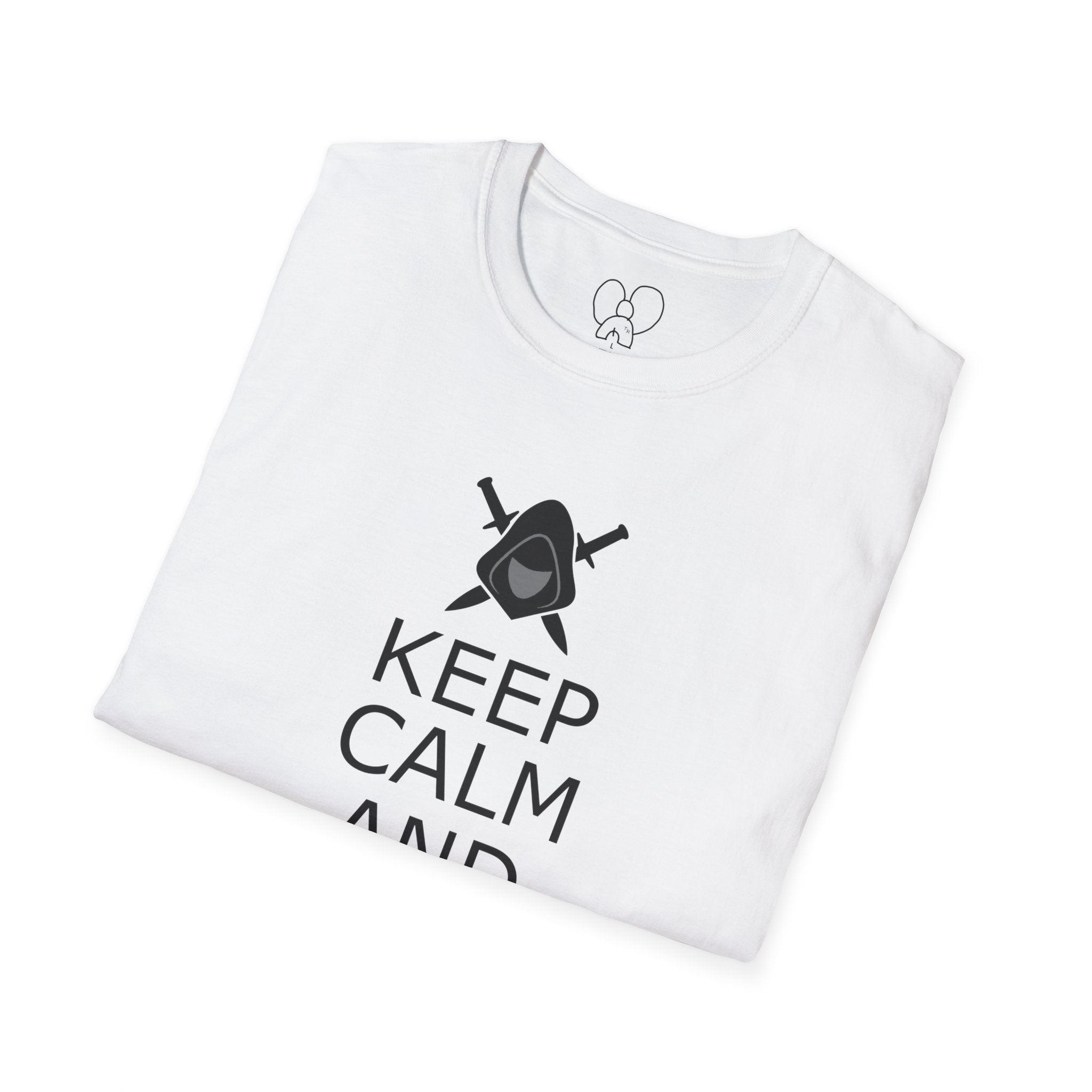 Keep Calm and Rogue On Unisex Softstyle T-Shirt