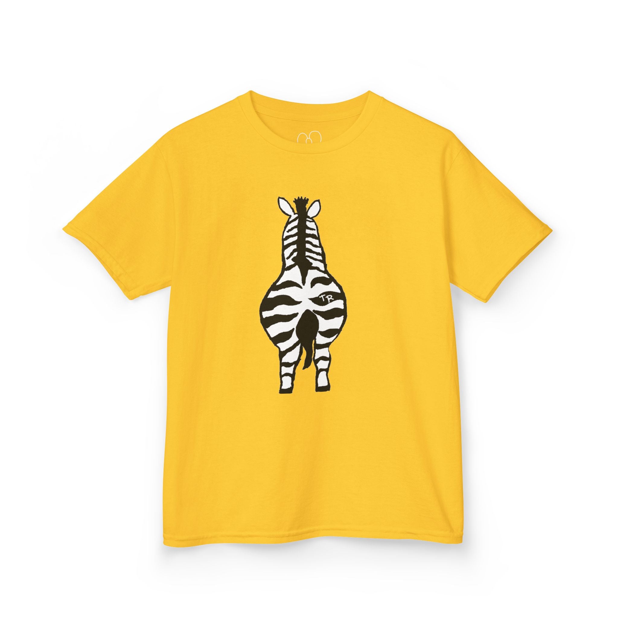 Talleyrand Bands Youth T-shirt with Zebra print front.