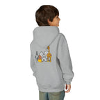Youth Hoodie -TalleyRand Band Front/Animals Back